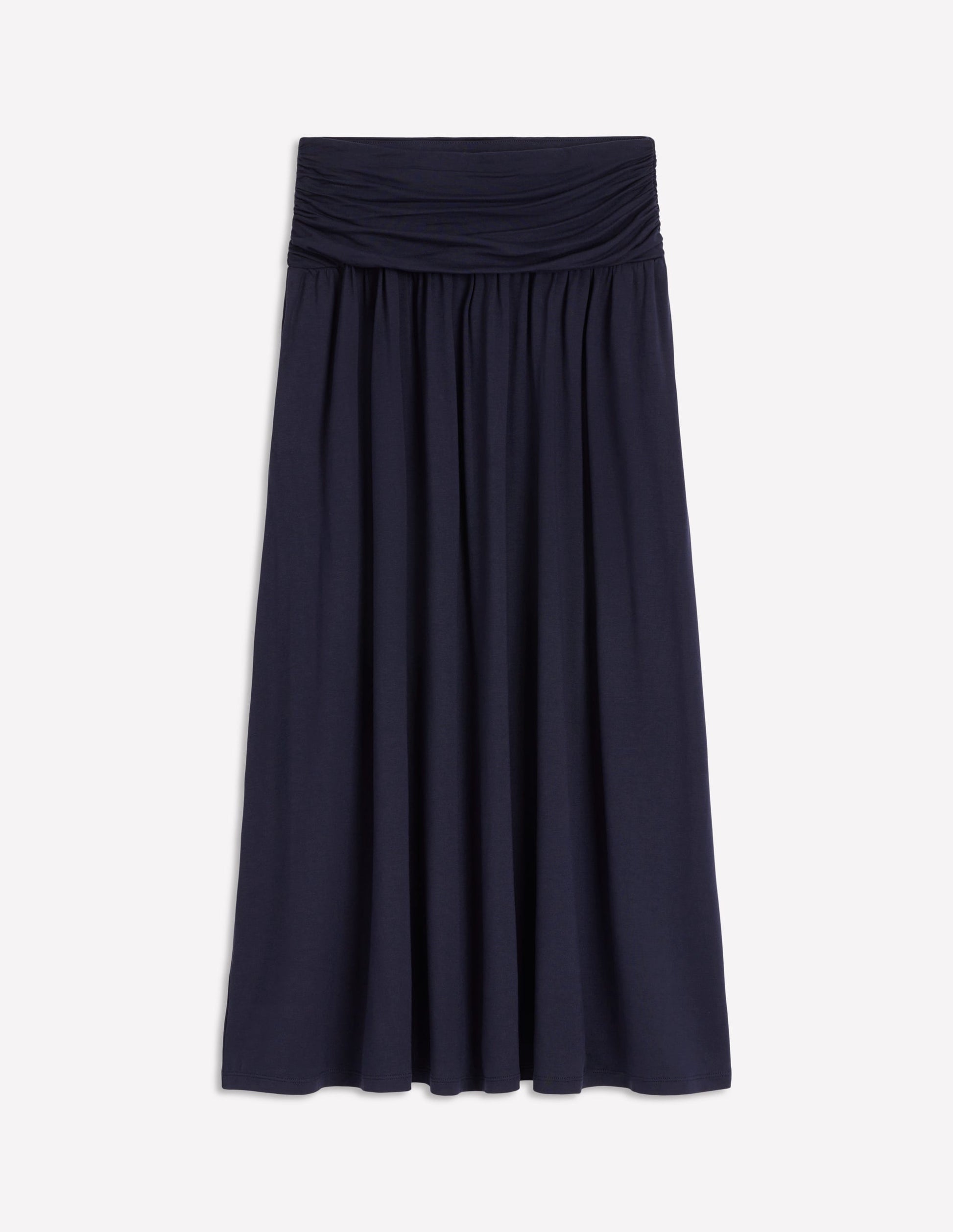 Rosaline Jersey Skirt-Navy-5