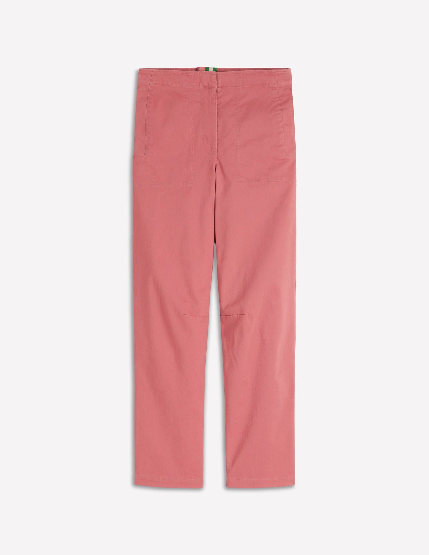 Barrel Leg Chino Trousers-Vintage Rose