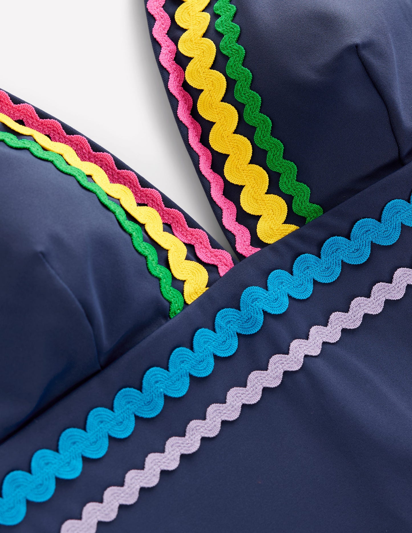 Porto V-neck Swimsuit-Navy Rik Rak