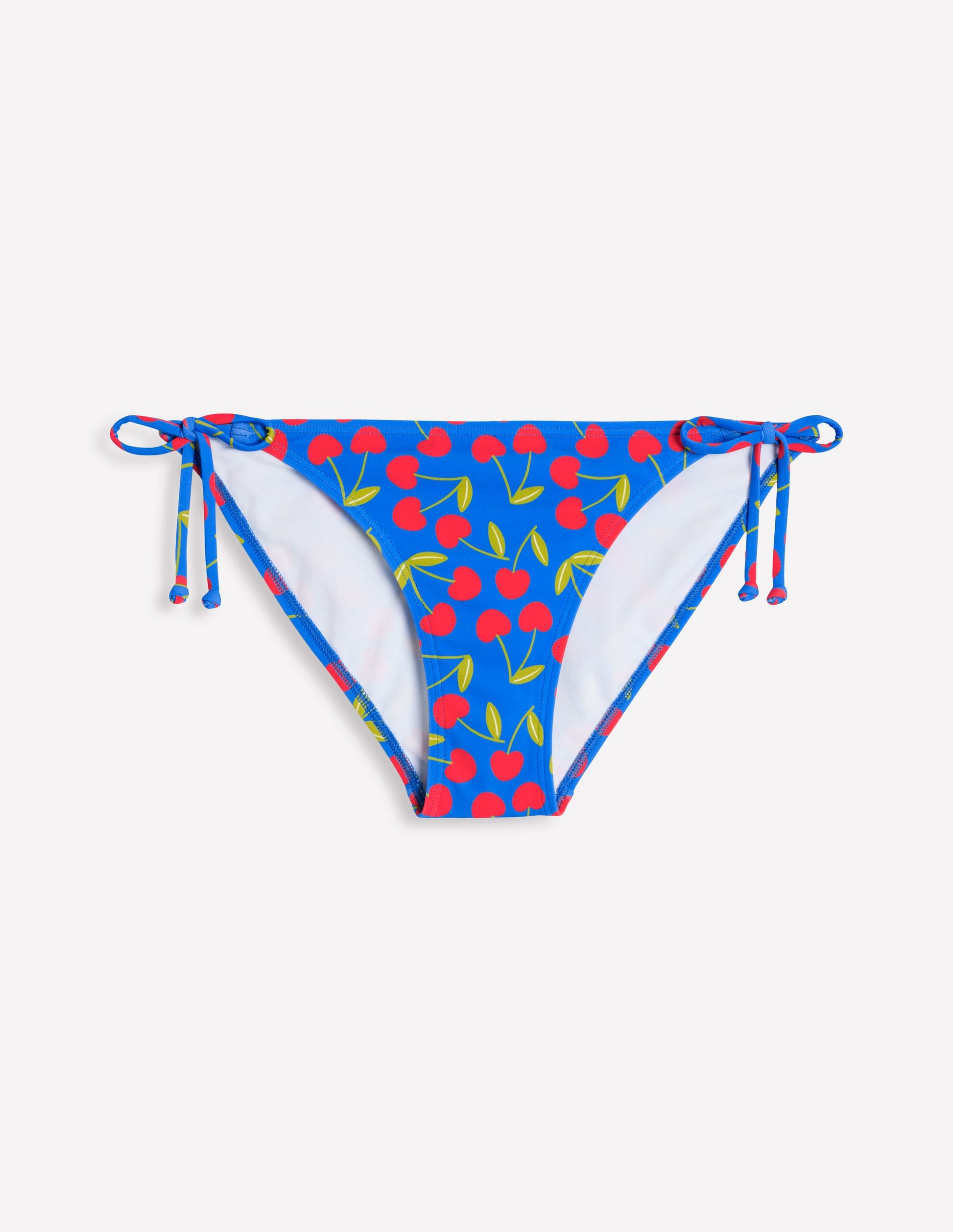 Symi String Bikini Bottoms-Gallery Blue, Cherry Scatter-5