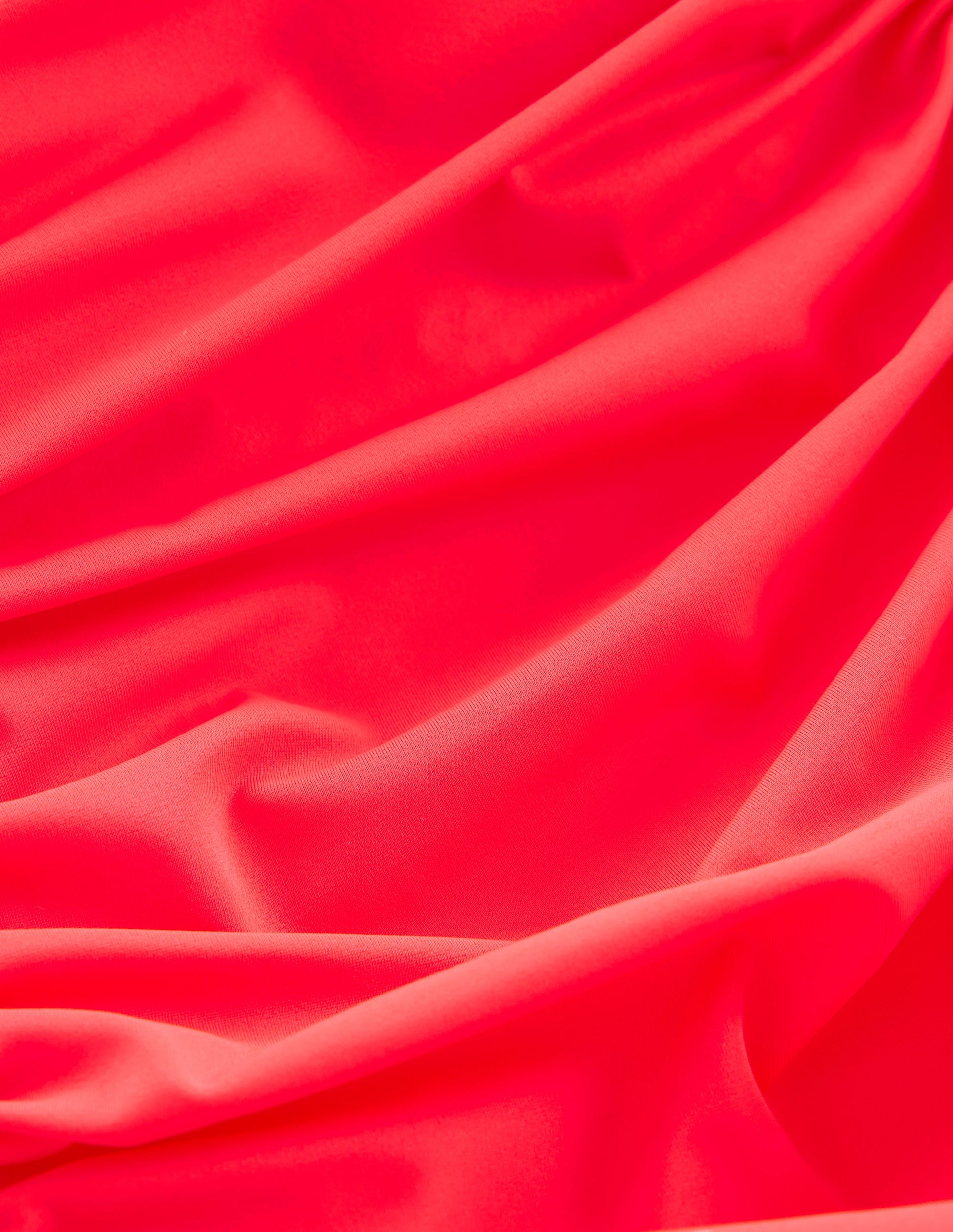 Kythira Ruched Swimsuit-Red-6