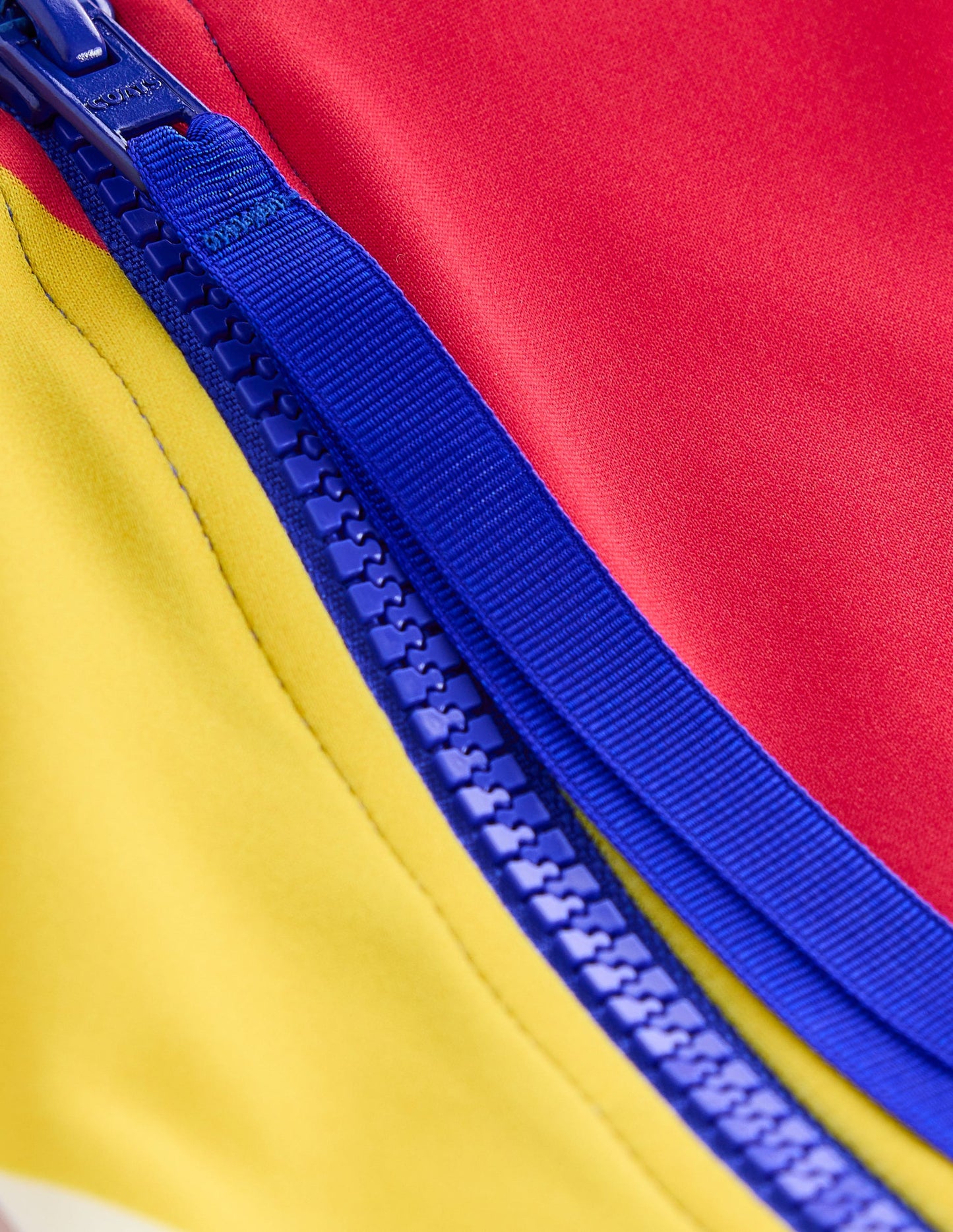 Piped Sporty Swimsuit-Multi, Rainbow Cascade