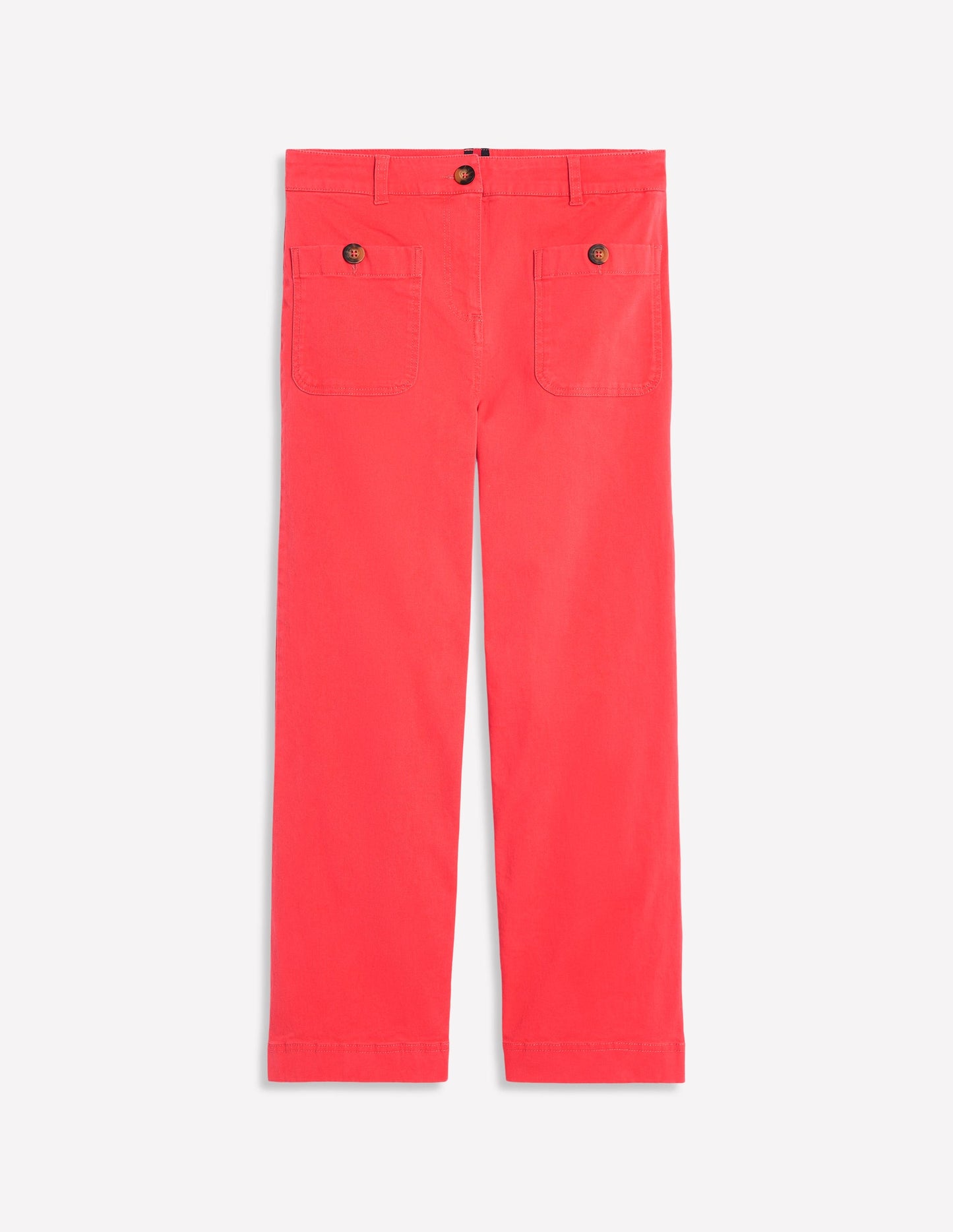 Patch Pocket Crop Chino-Jam Red