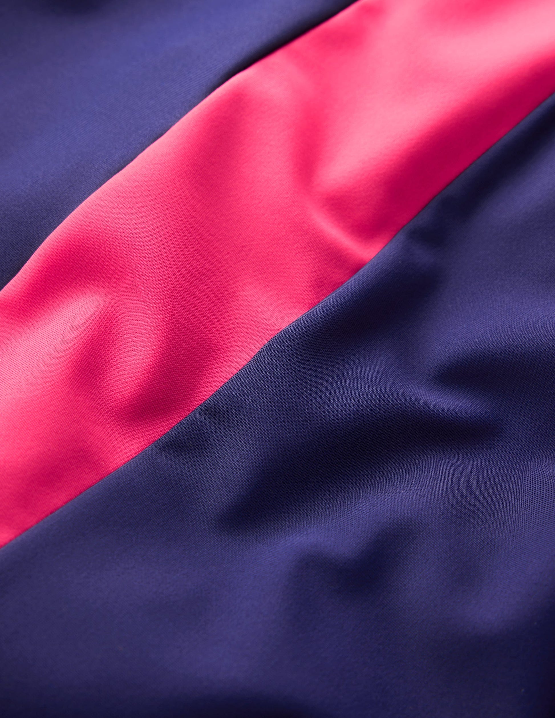 Santorini Halterneck Swimsuit-Navy/ Coral Punch Pink/ Blue-9