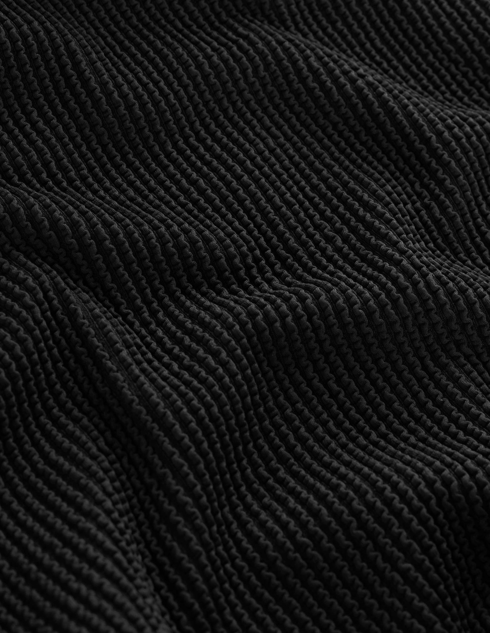 One Shoulder Swimsuit-Black-8