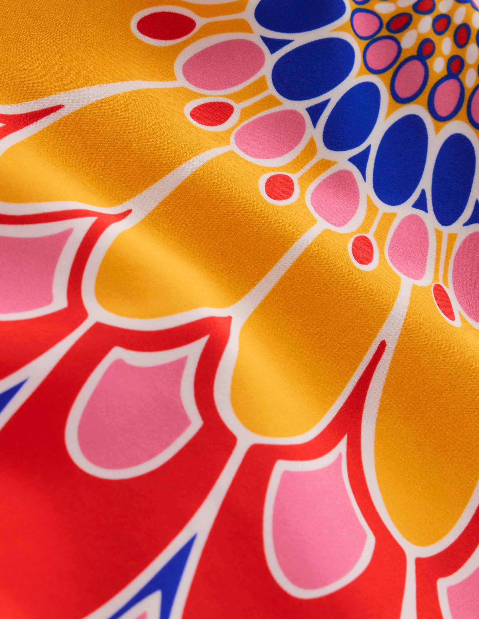 One Shoulder Swimsuit-Blue, Artisan Petal-7