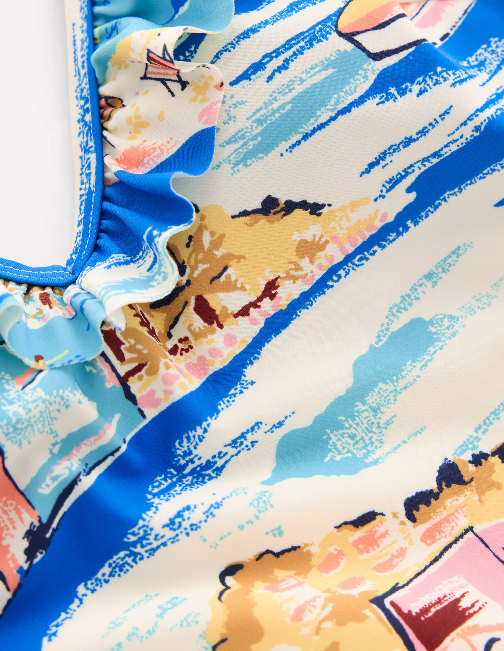 Evia Ruffle Swimsuit-Multi, Paradise Bay-9