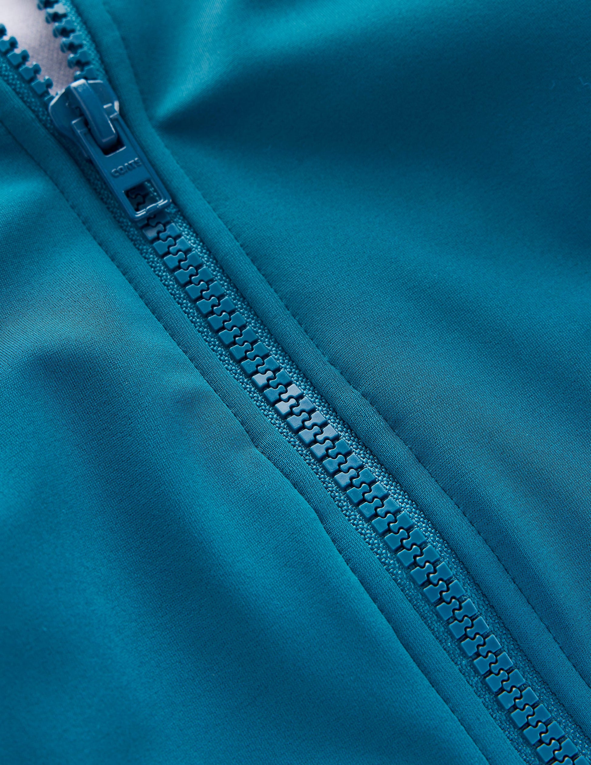 Sporty Raglan Sleeve Swimsuit-Oceanside Blue-7