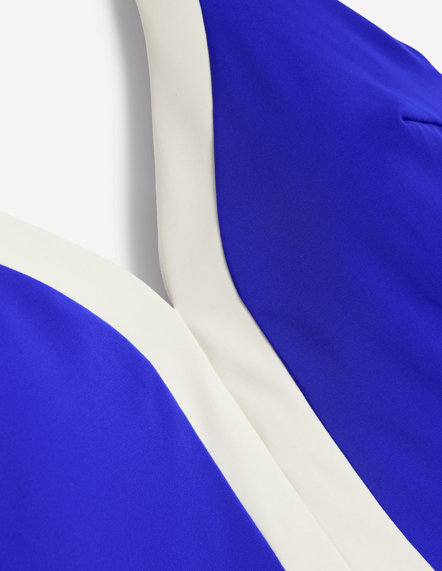 Ios V Panel Swimsuit-Cobalt Blue/Ivory