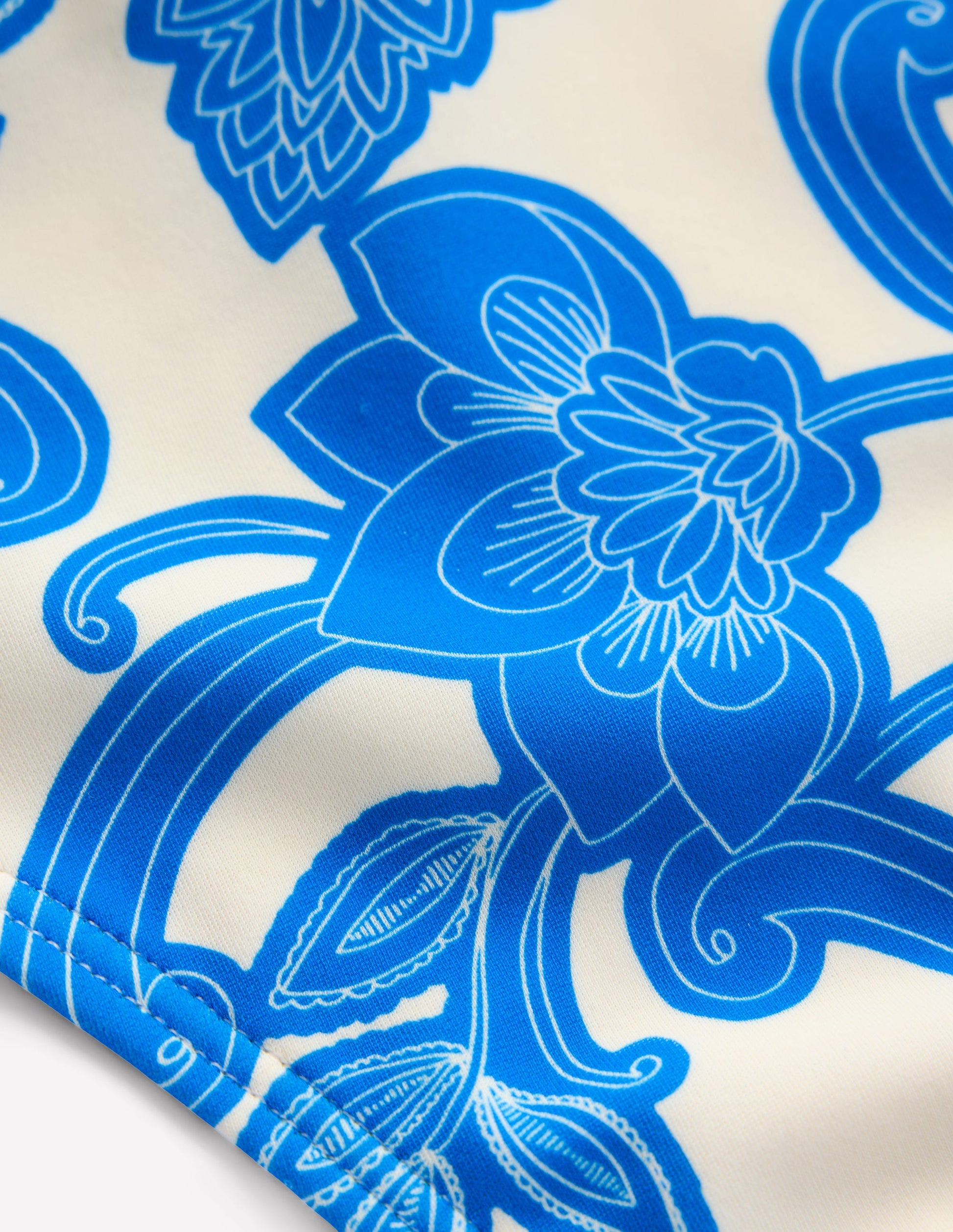 Tie Side Bikini Bottoms-Cerulean Blue, Paisley Whirl-8