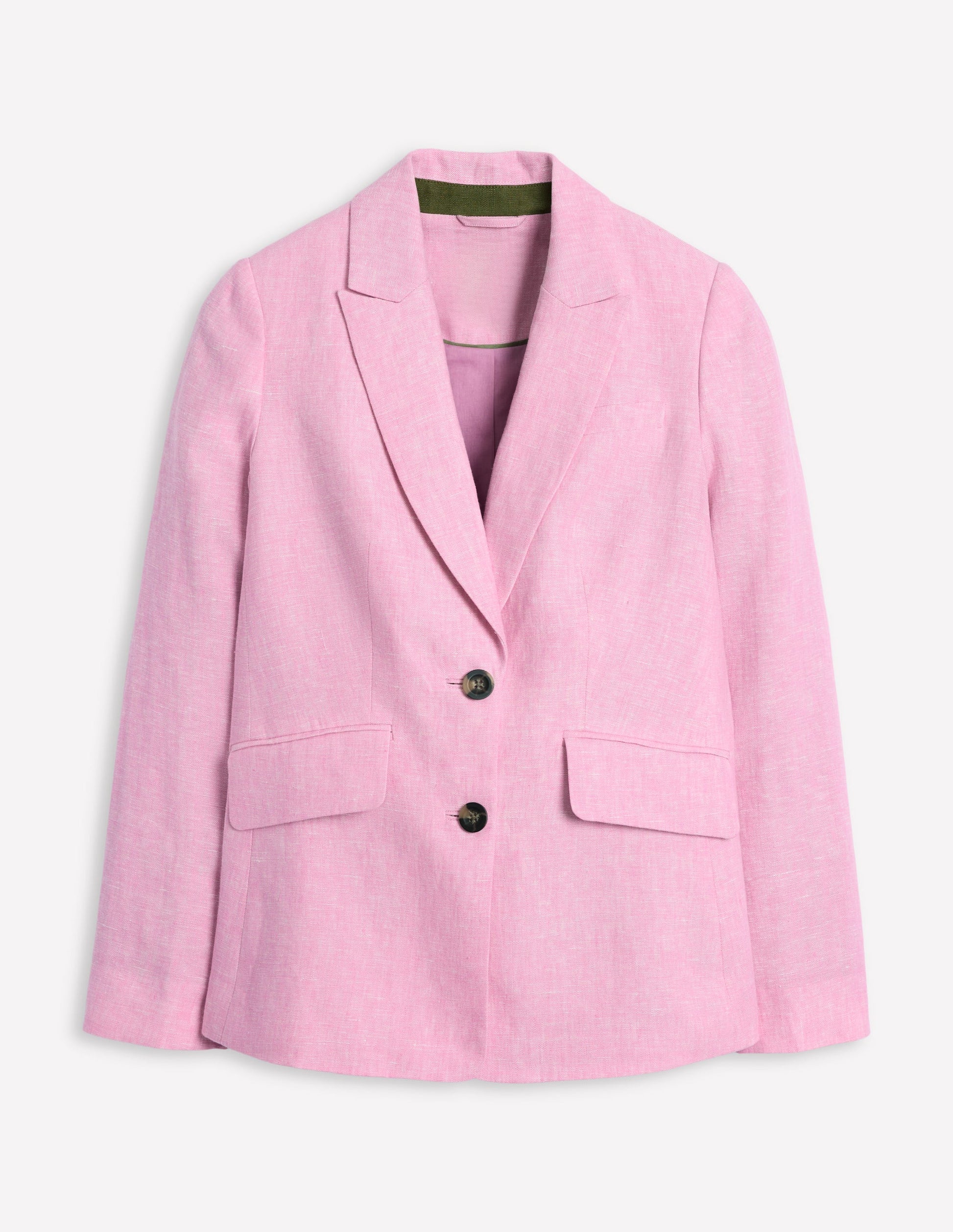 Stamford Linen Blazer-Moonlite Mauve Chambray-5
