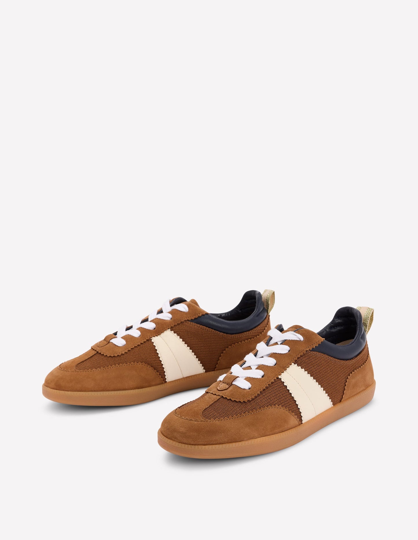 Erin Retro Tennis Trainers-Gingersnap