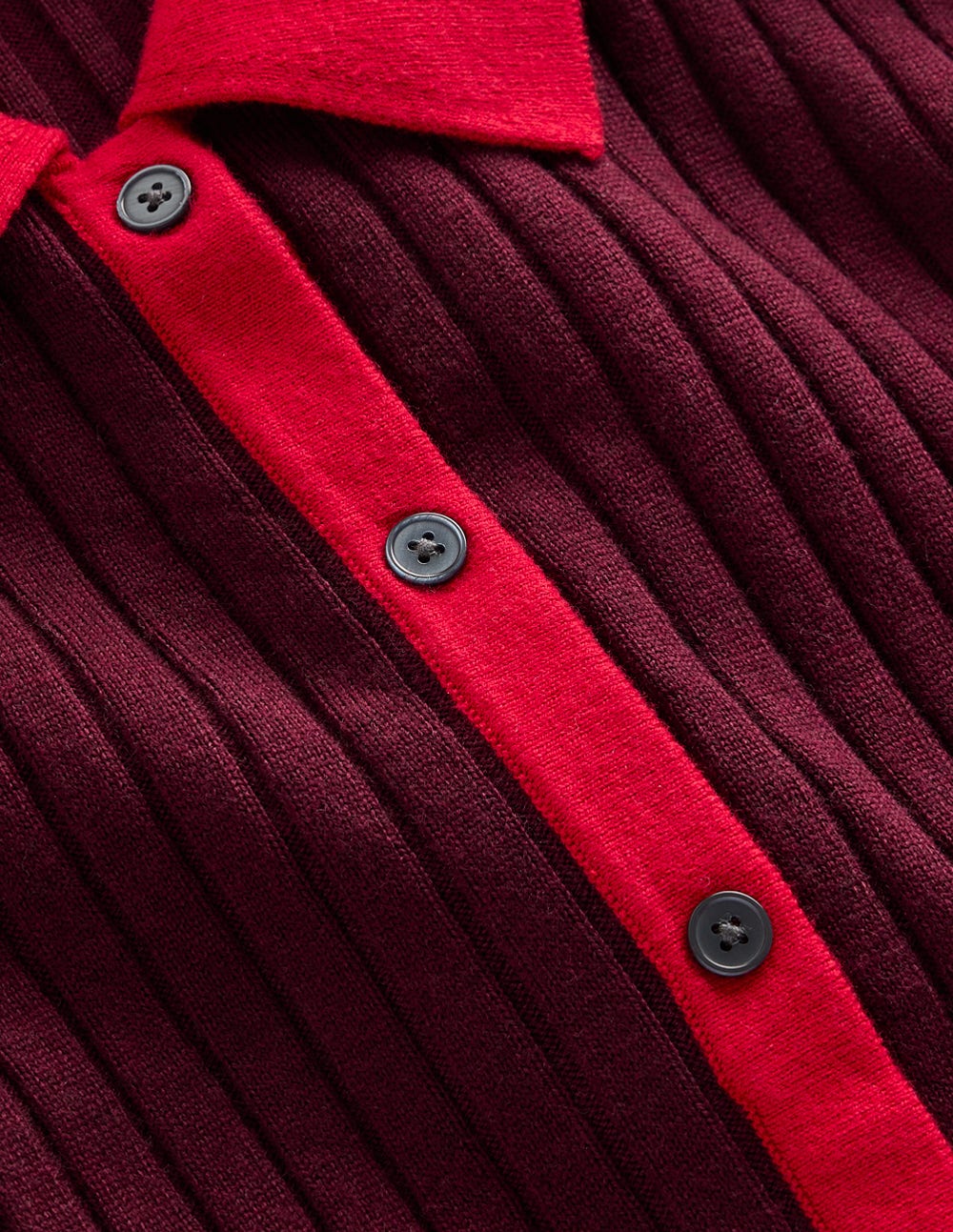 Rachel Knitted Shirt Dress-Deep Wisteria