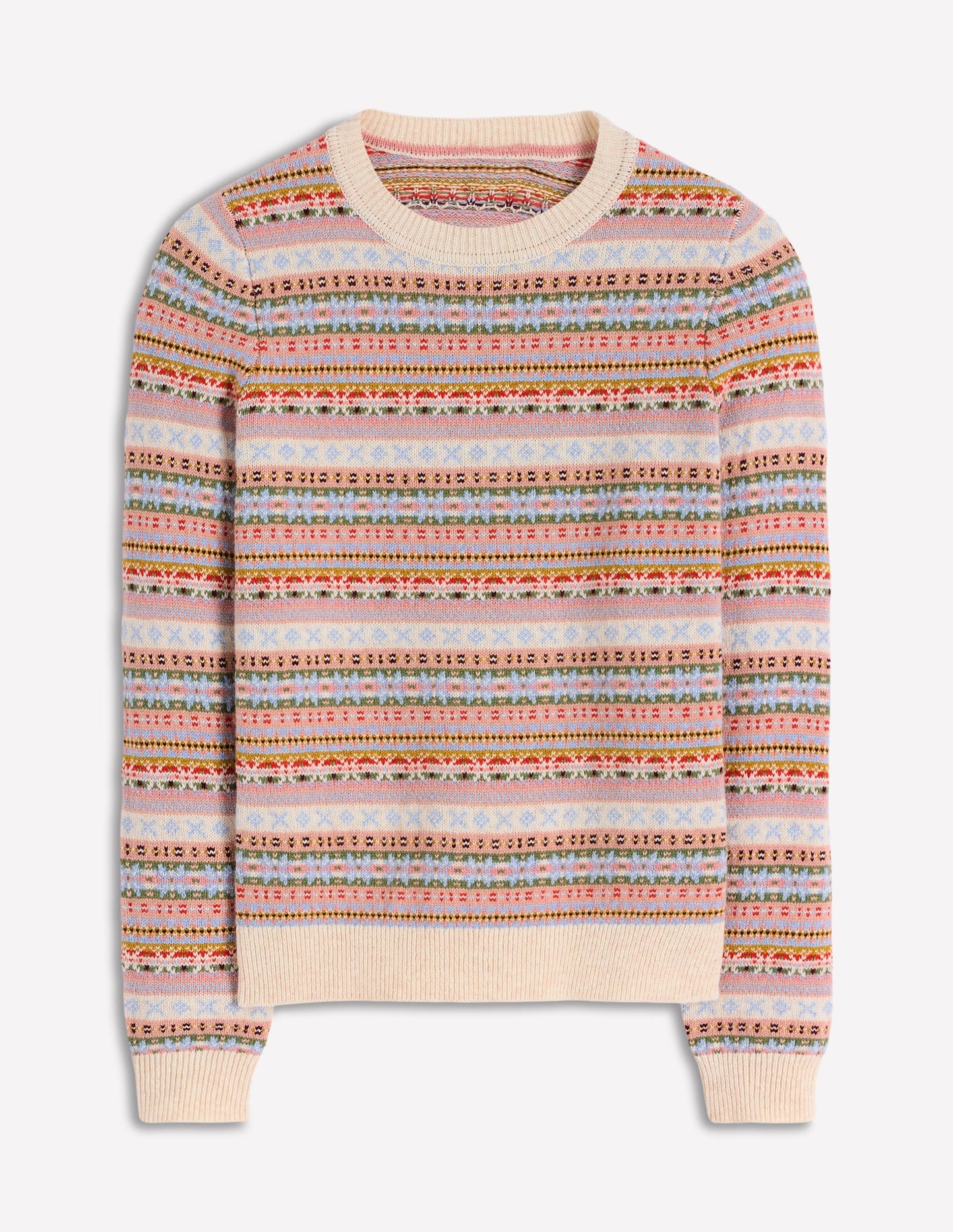 Edie Fair Isle Jumper-Heritage Fair Isle