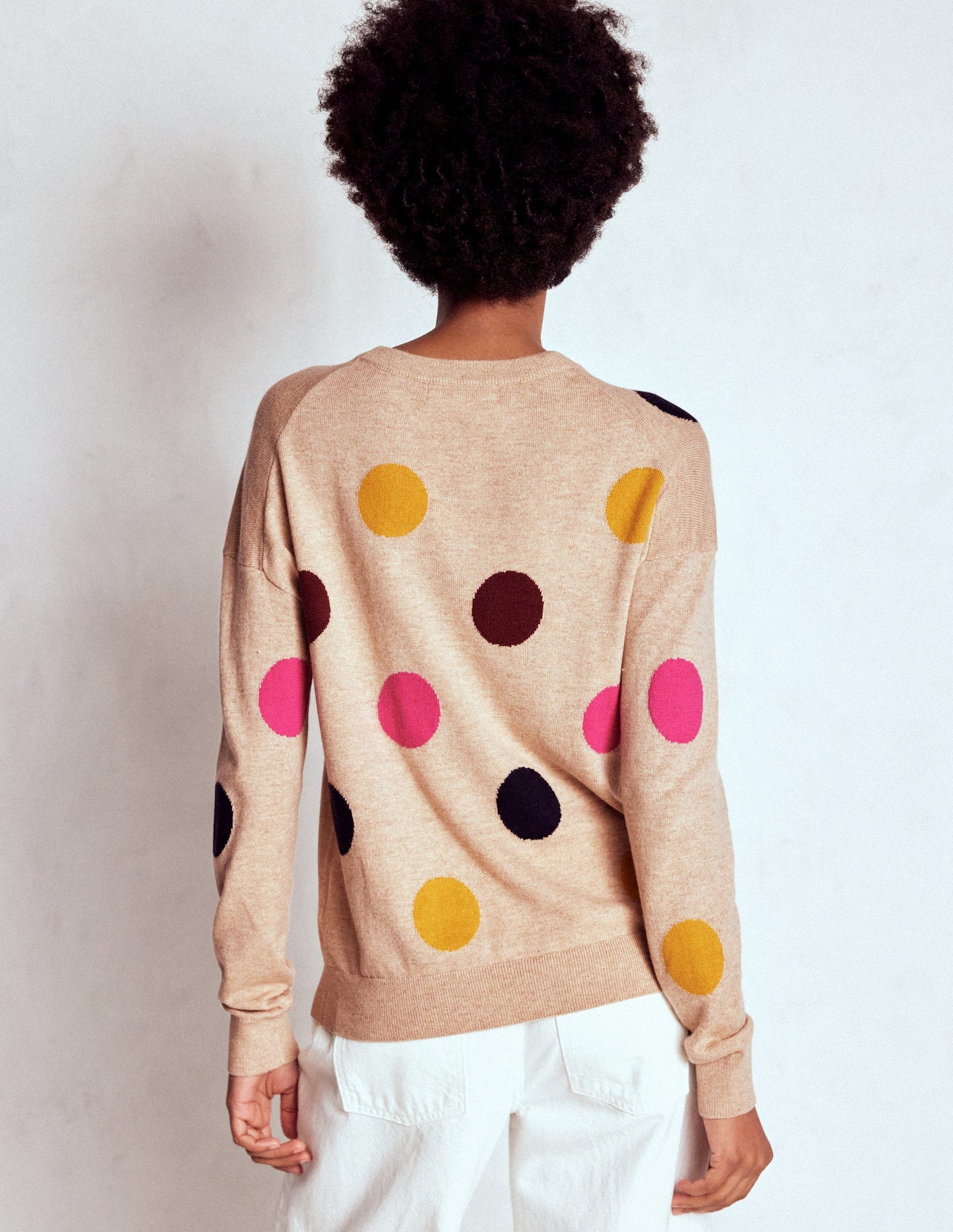 Natasha Novelty Jumper-Multi, Spot
