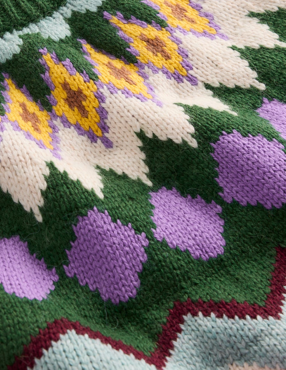 Eleanor Fair Isle Jumper-Courtyard Melange