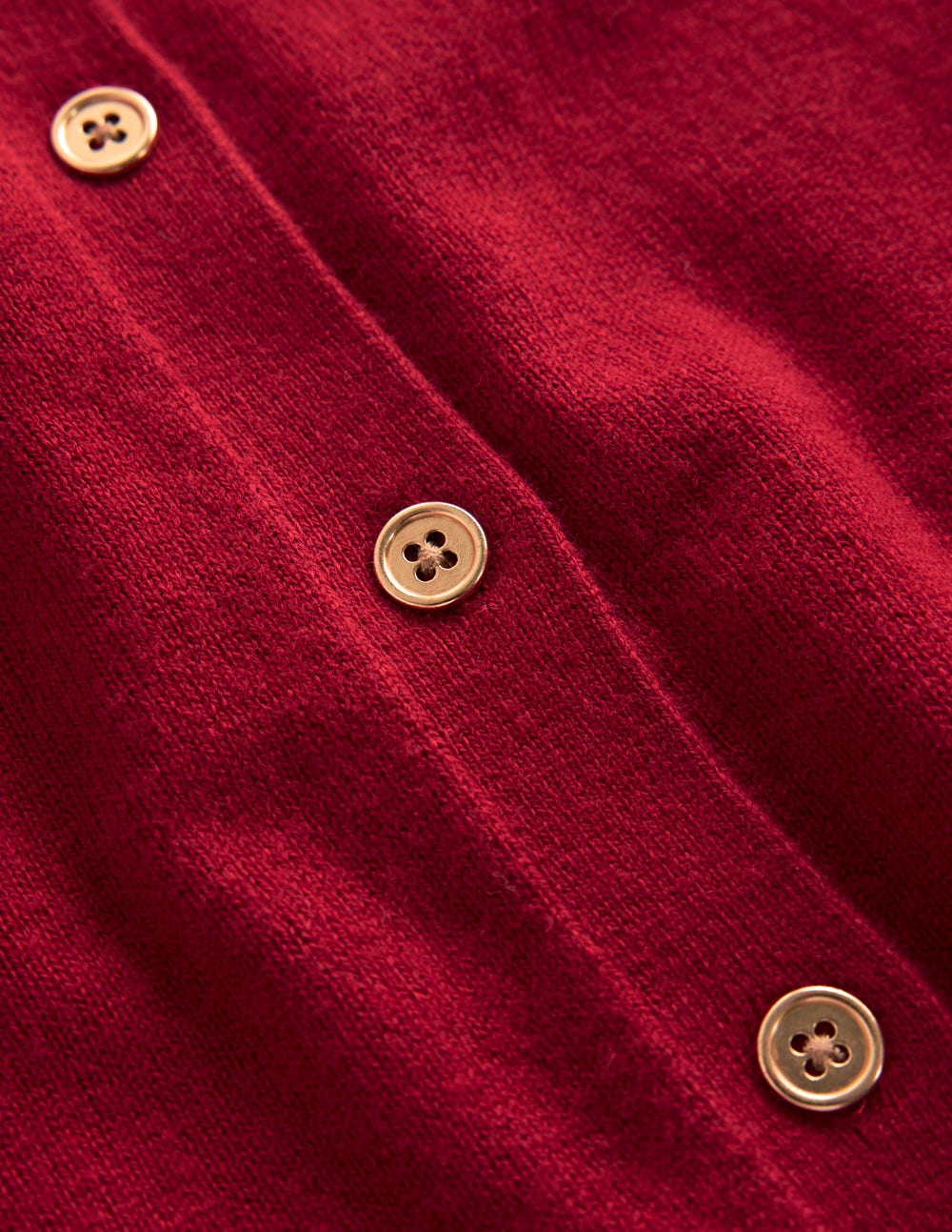 Briony Stitch Cardigan-Red Liquorice