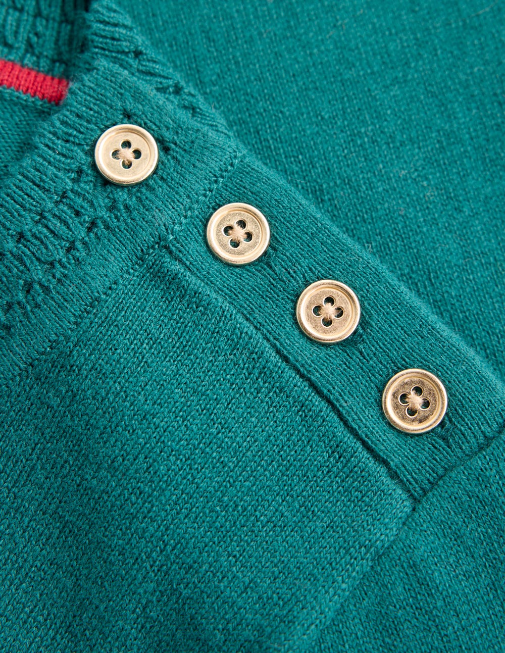 Briony Stitch Jumper-Drake Green