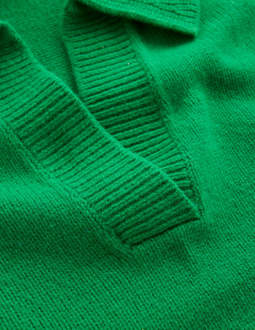 Marion Merino Henley Jumper-Rich Emerald