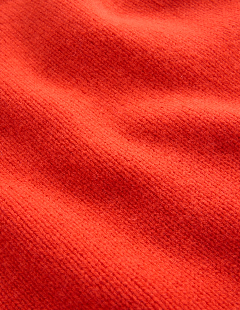 Marion Merino High Neck Jumper-Gladioli Orange