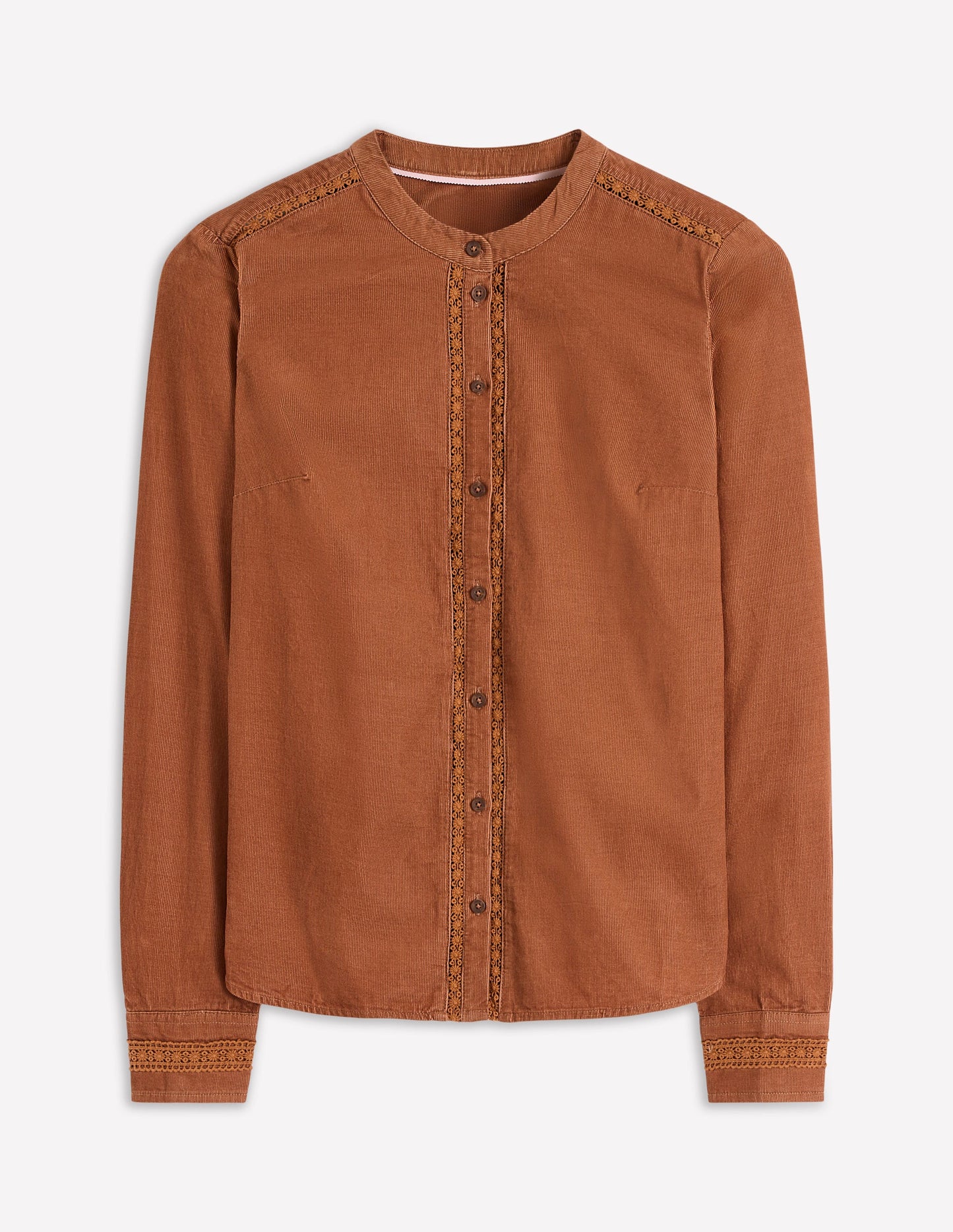 Victoria Cord Shirt-Ginger