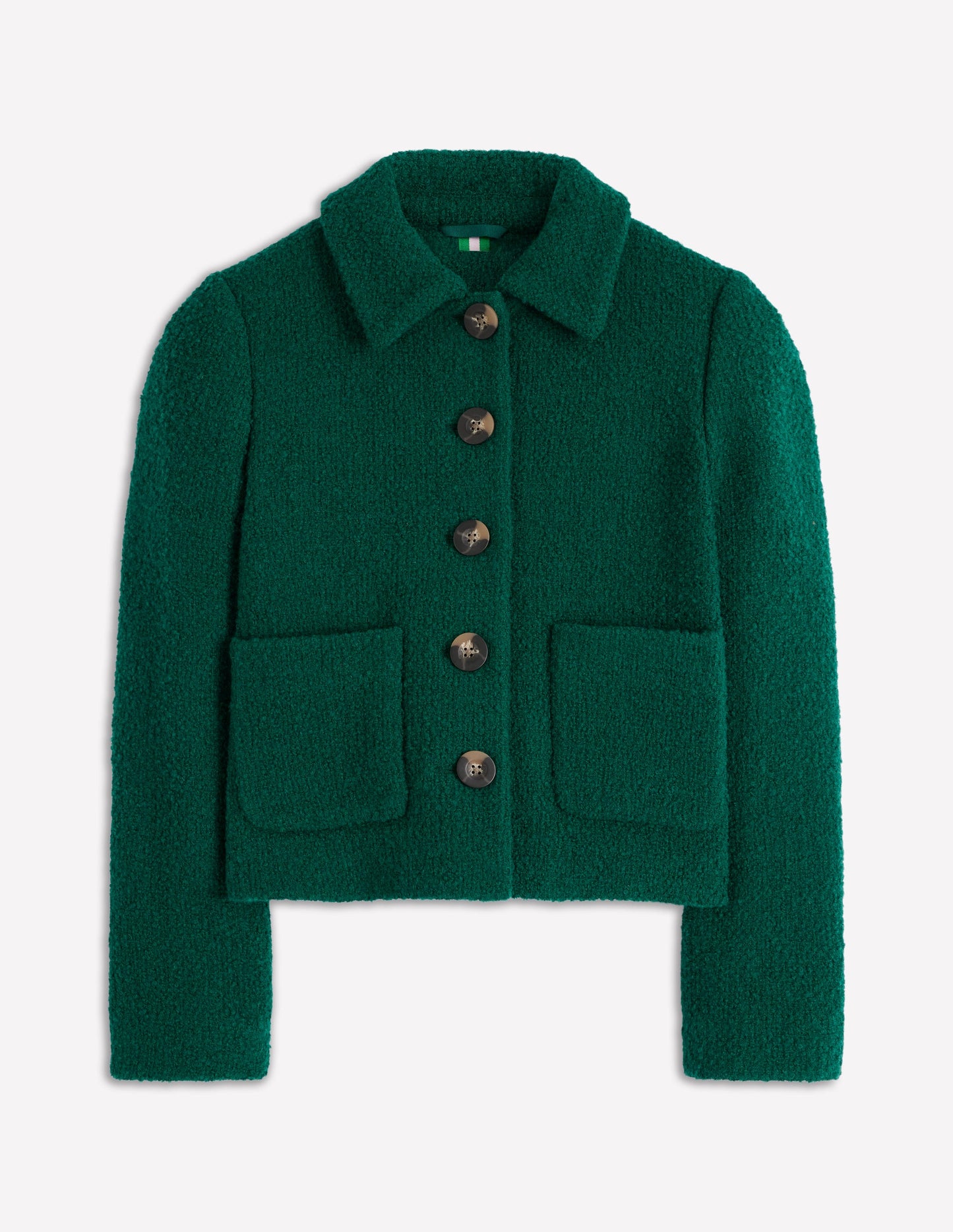 Knightsbridge Wool Jacket-Emerald Night