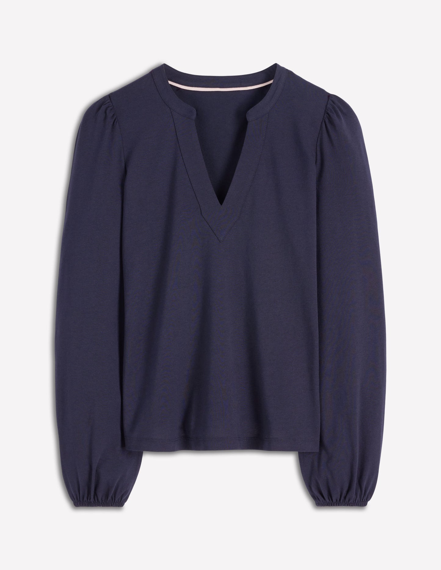 Supersoft Notch Top-Navy