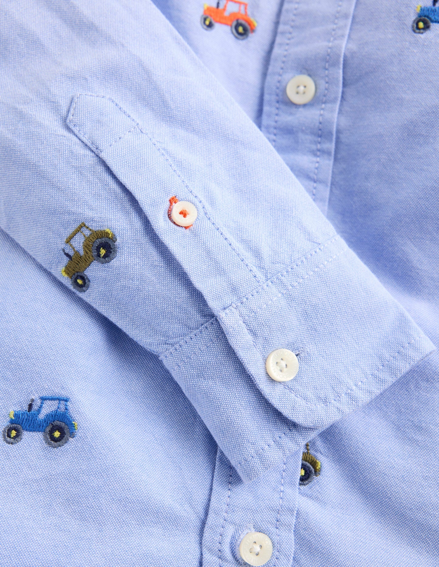 Embroidered Shirt-Oxford Tractors