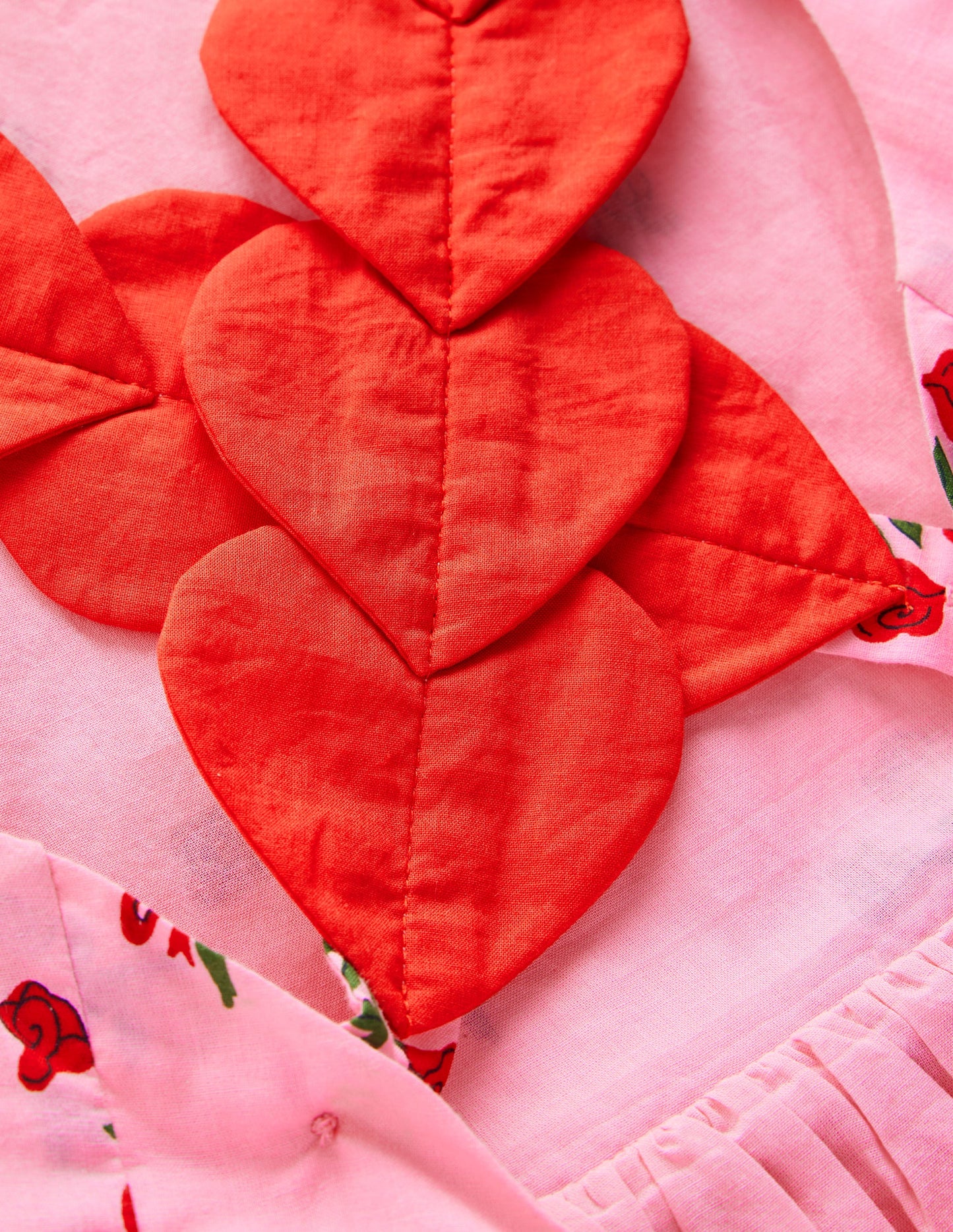 Fun Cross-back Strap Dress-Bubblegum Pink Posy