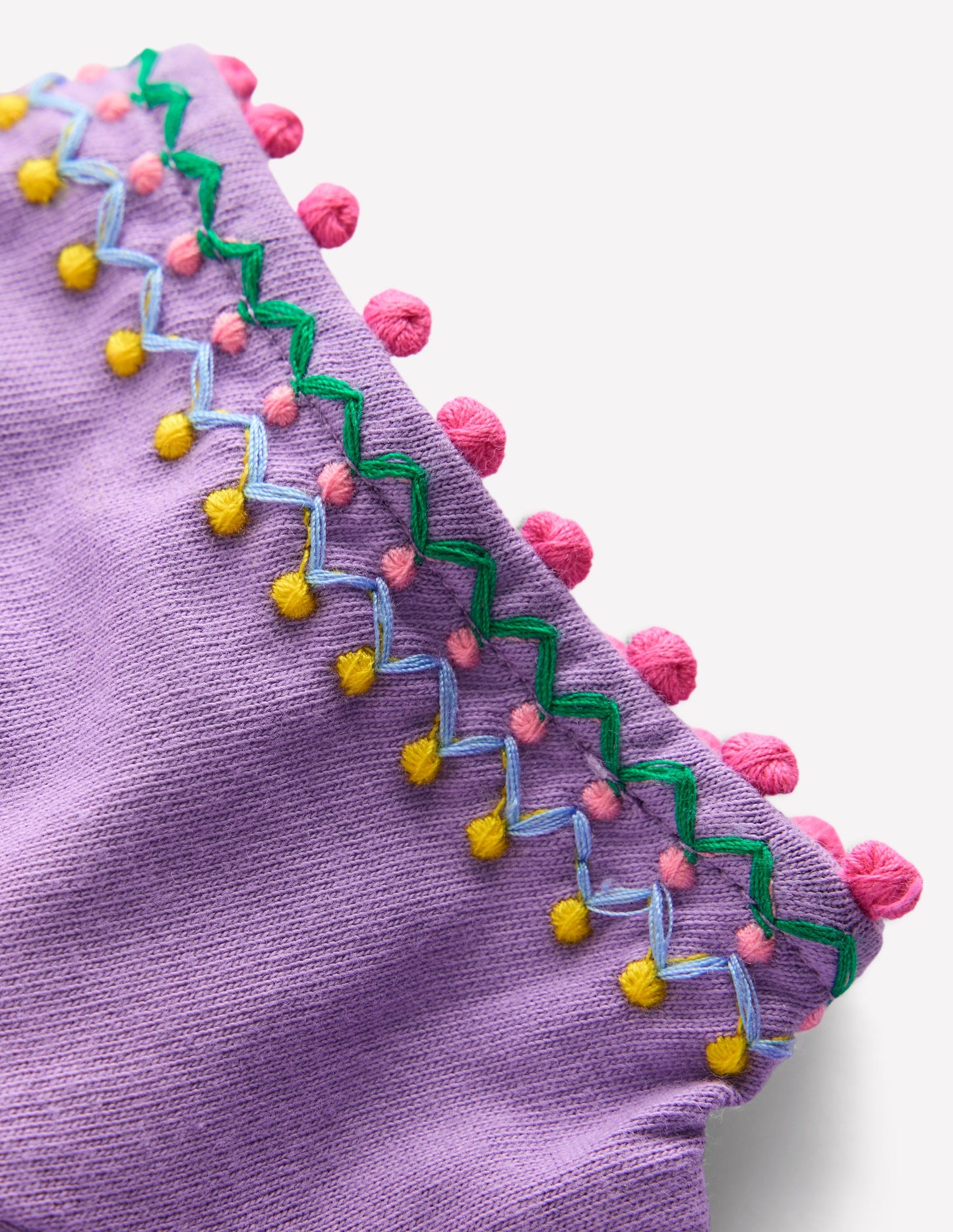 Puff Sleeve T-shirt-Aster Purple