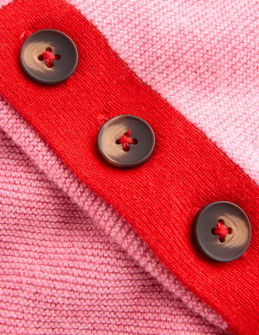 Grace Colour Block Jumper-Pink Lady