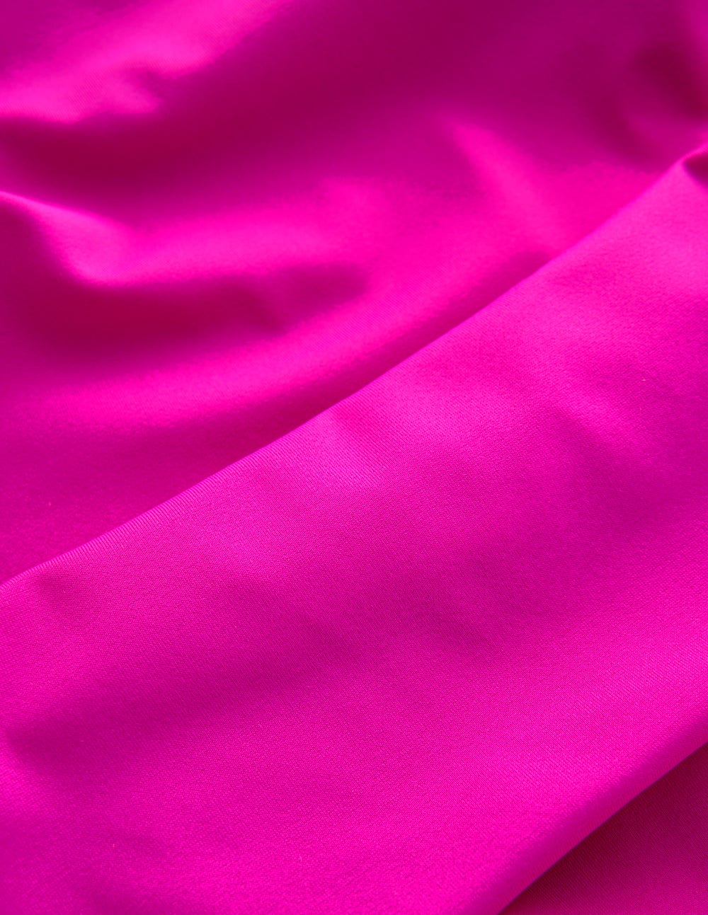 Mykonos Deep V Swimsuit-Bright Fuchsia