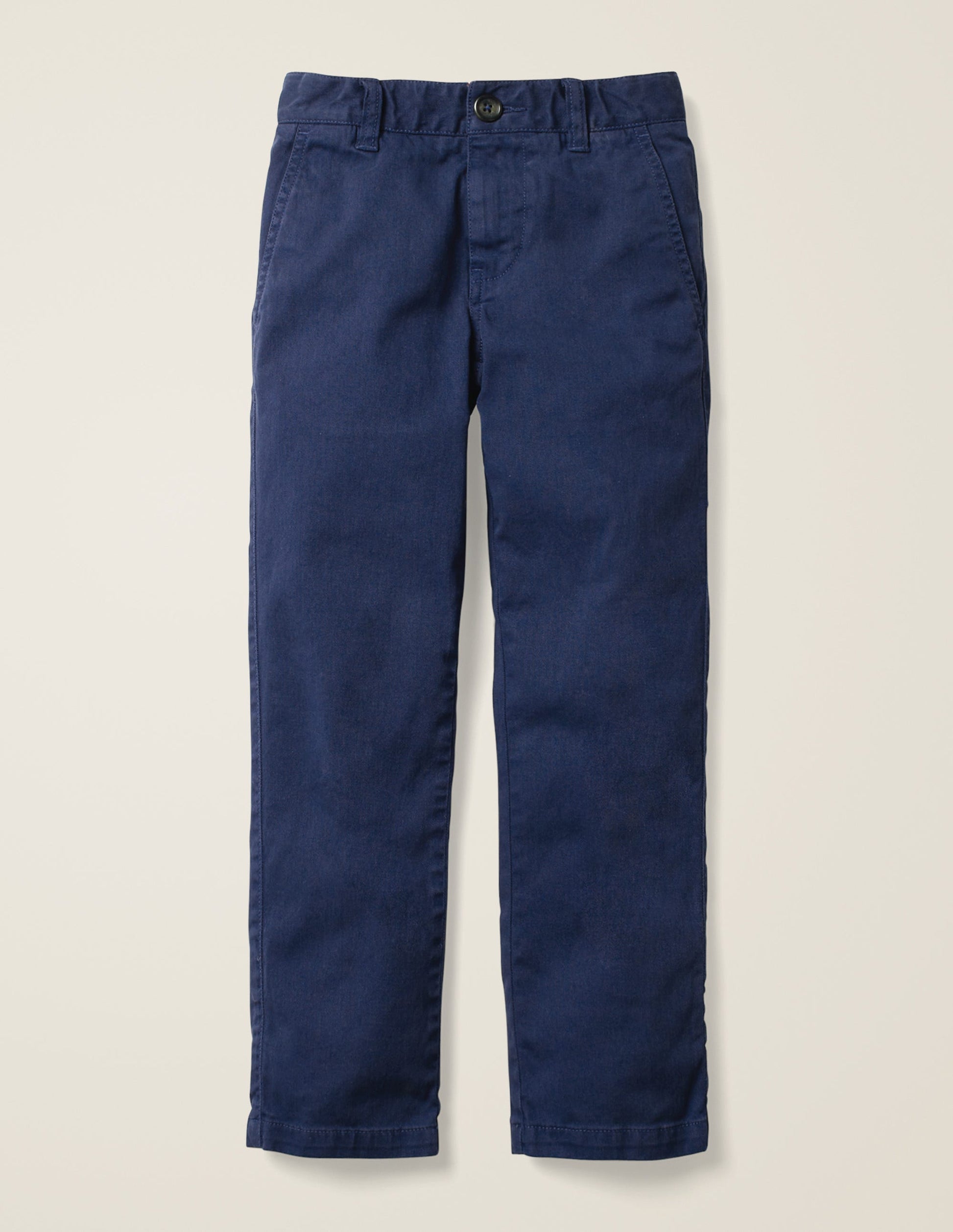 Chino Trousers-College Blue-1