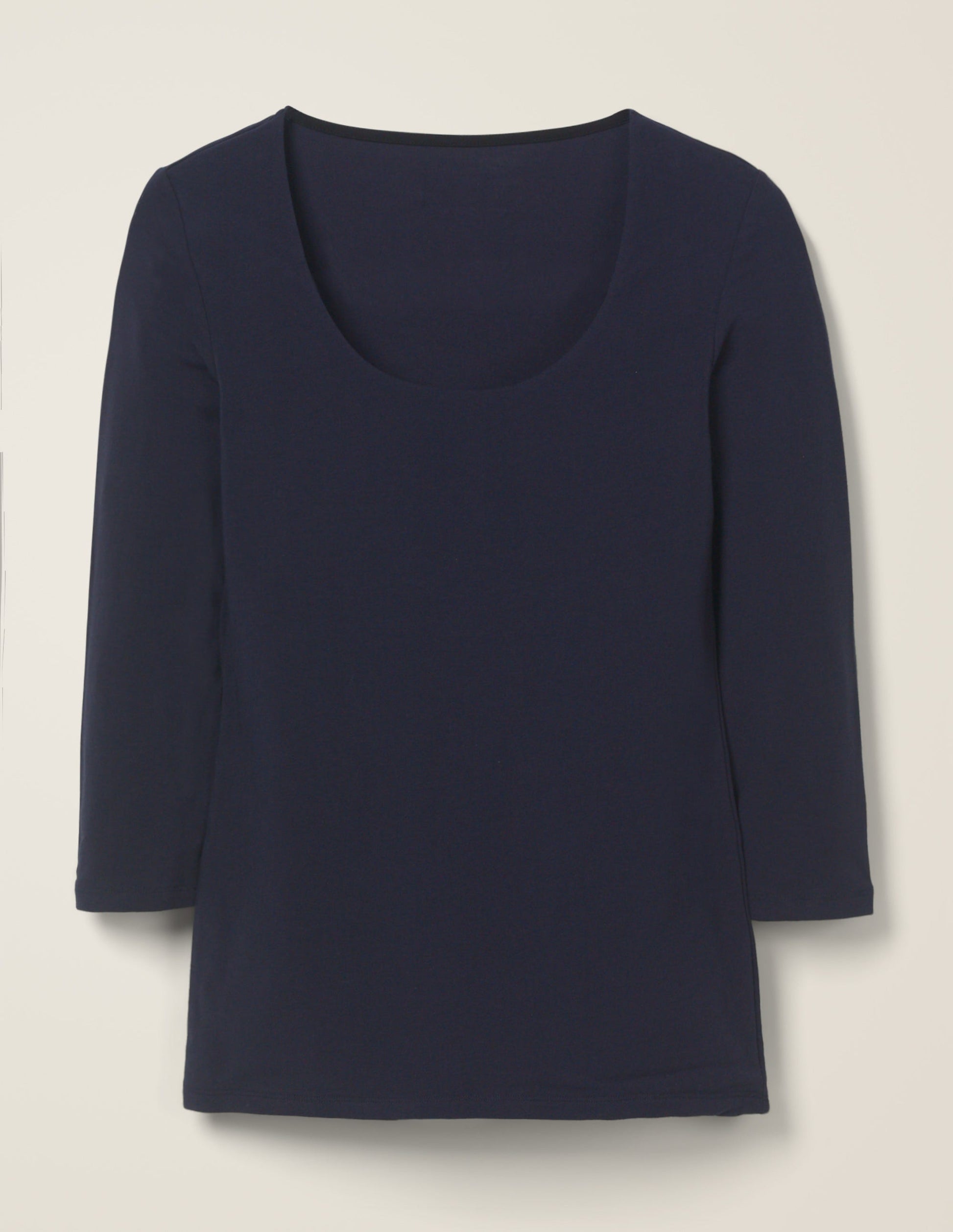 Double Layer Front Top-Navy-6