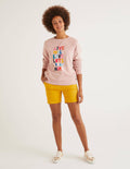 Daisy Chino Shorts-Tuscan Sun