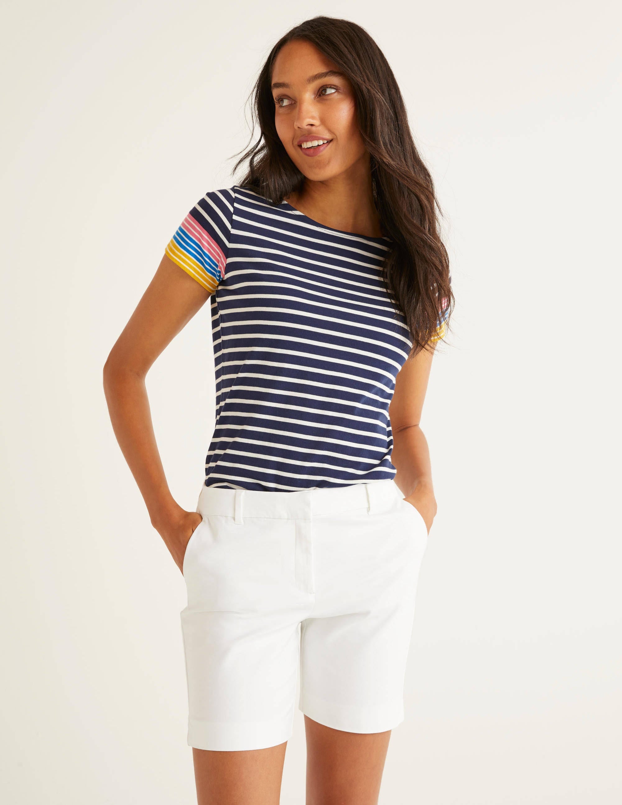 Richmond Shorts-White - Image 1