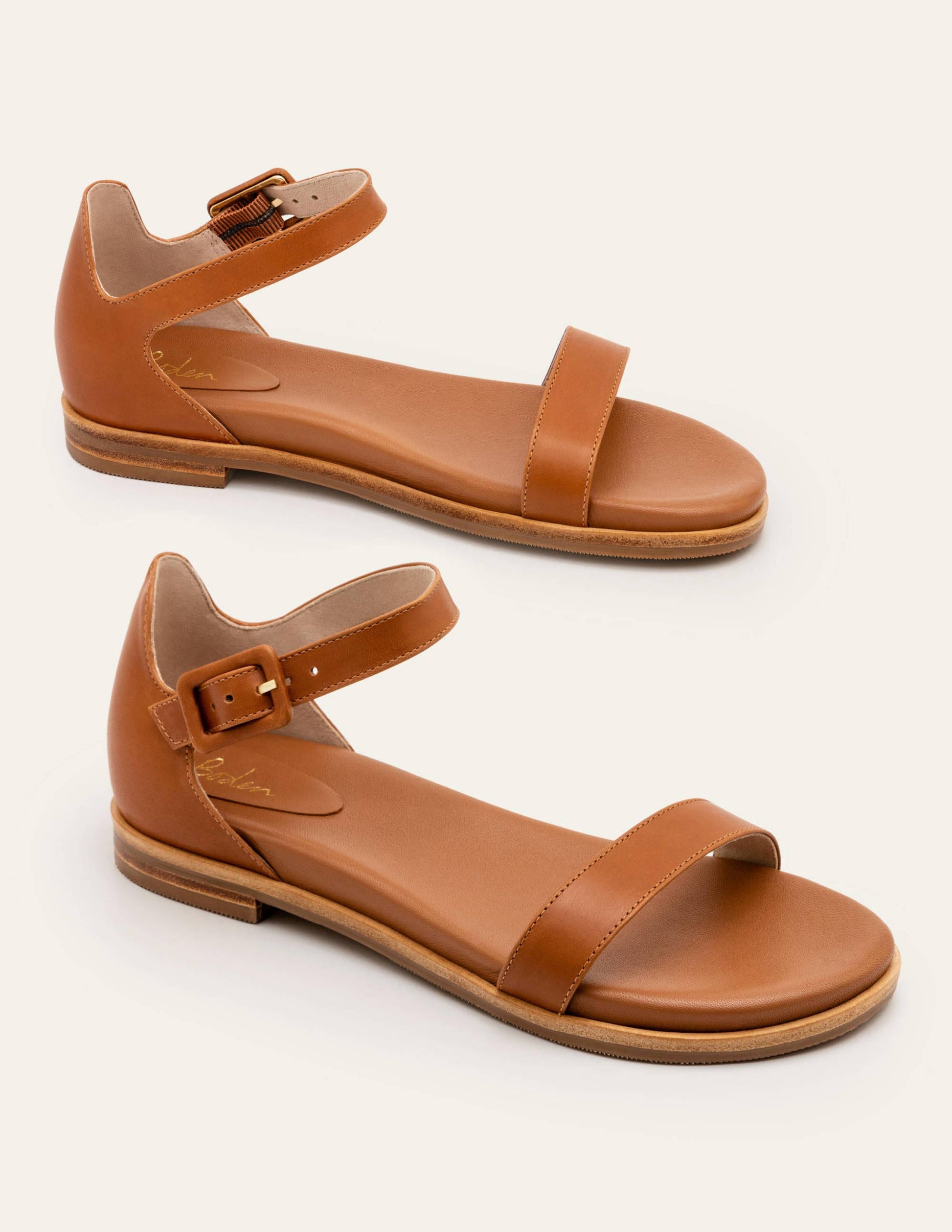Katie Comfort Sandals-Tan-1