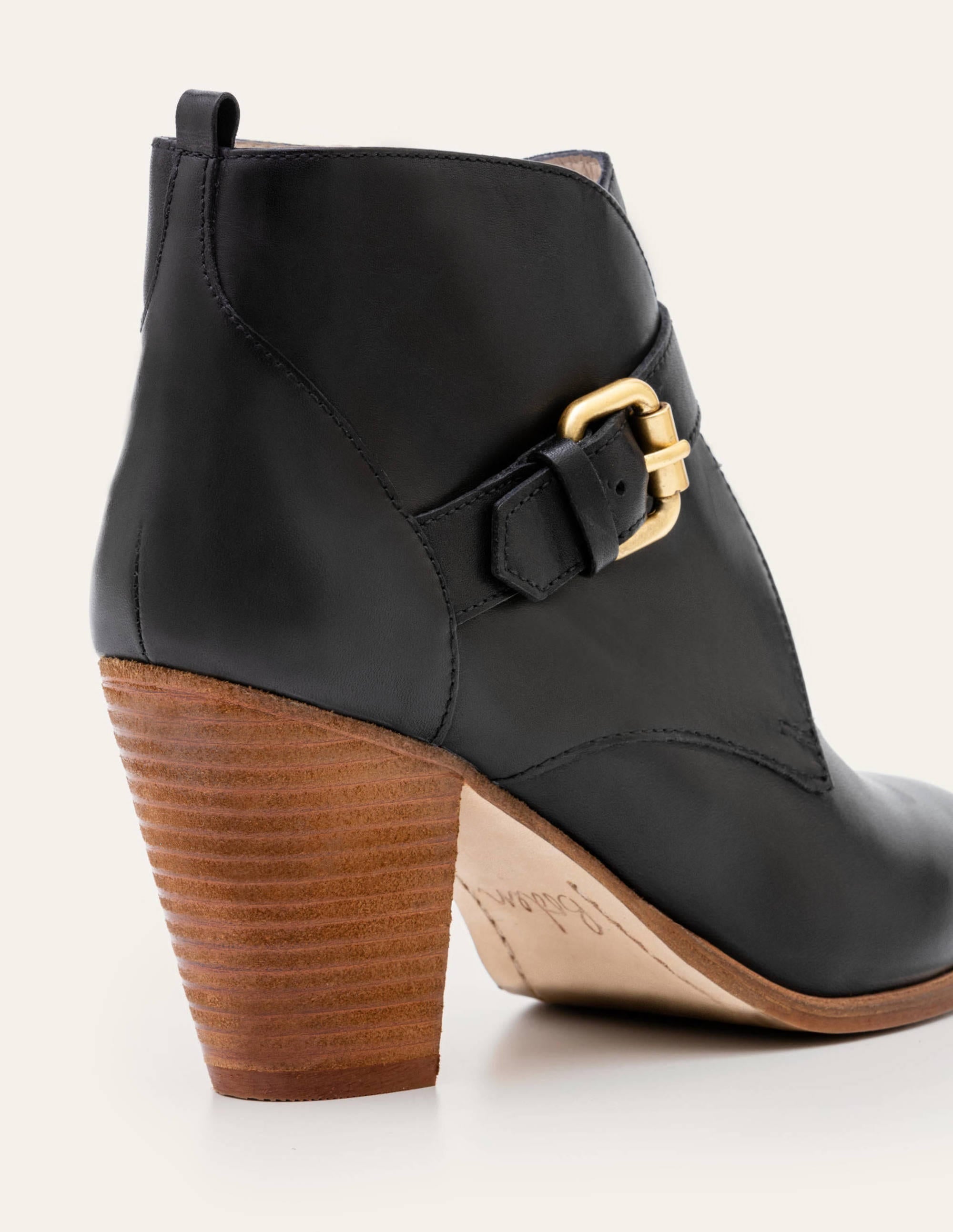 Carlisle Ankle Boots-Black - Image 1