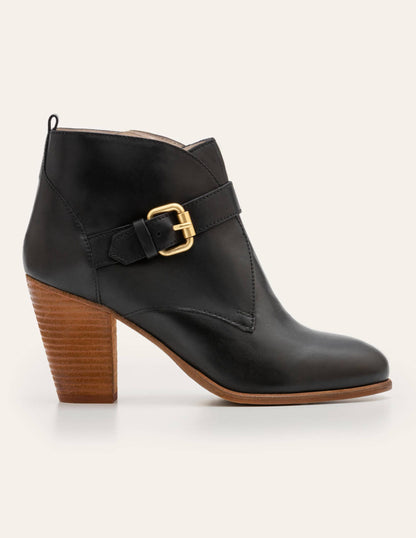 Carlisle Ankle Boots-Black-2