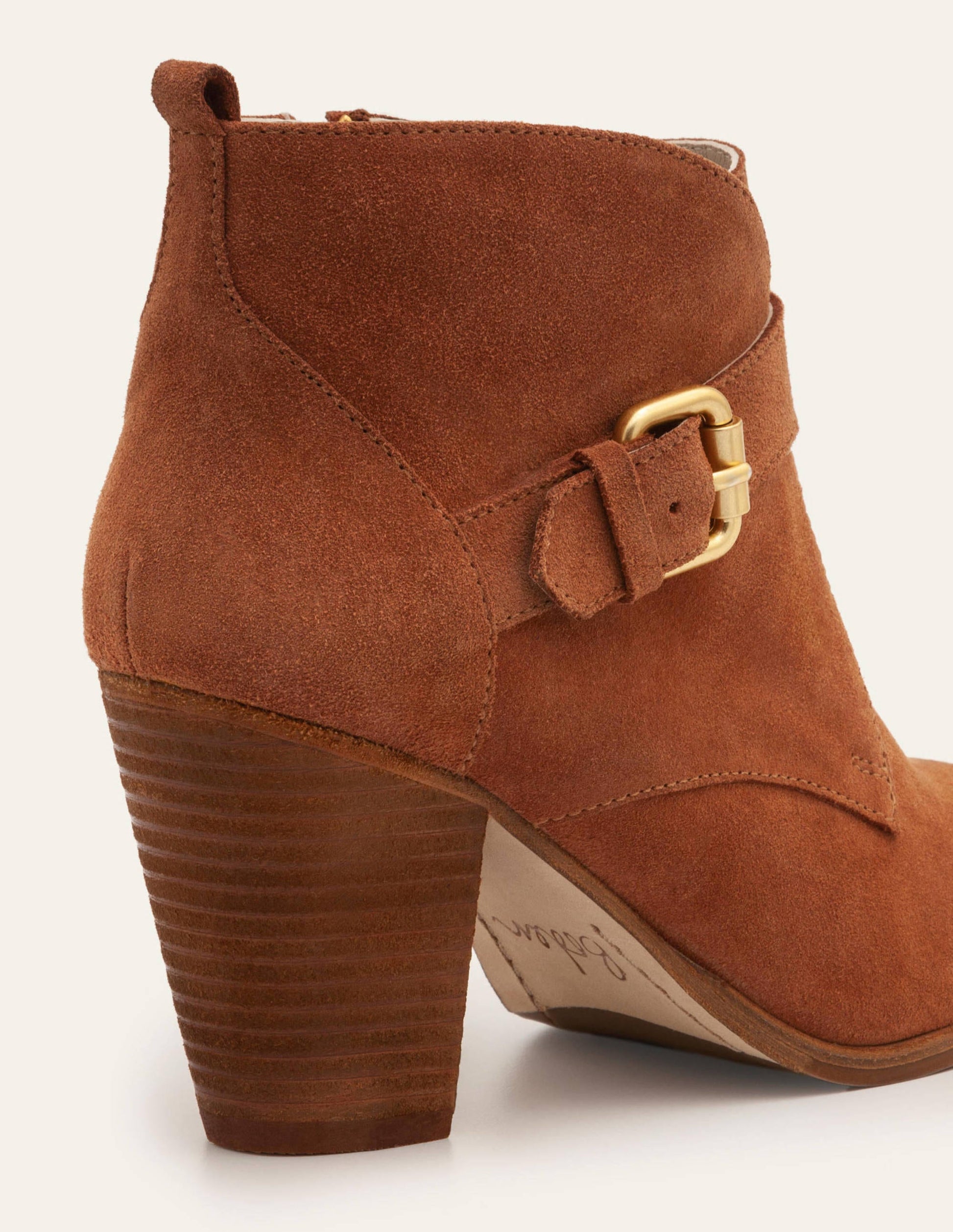 Carlisle Ankle Boots-Tan-2