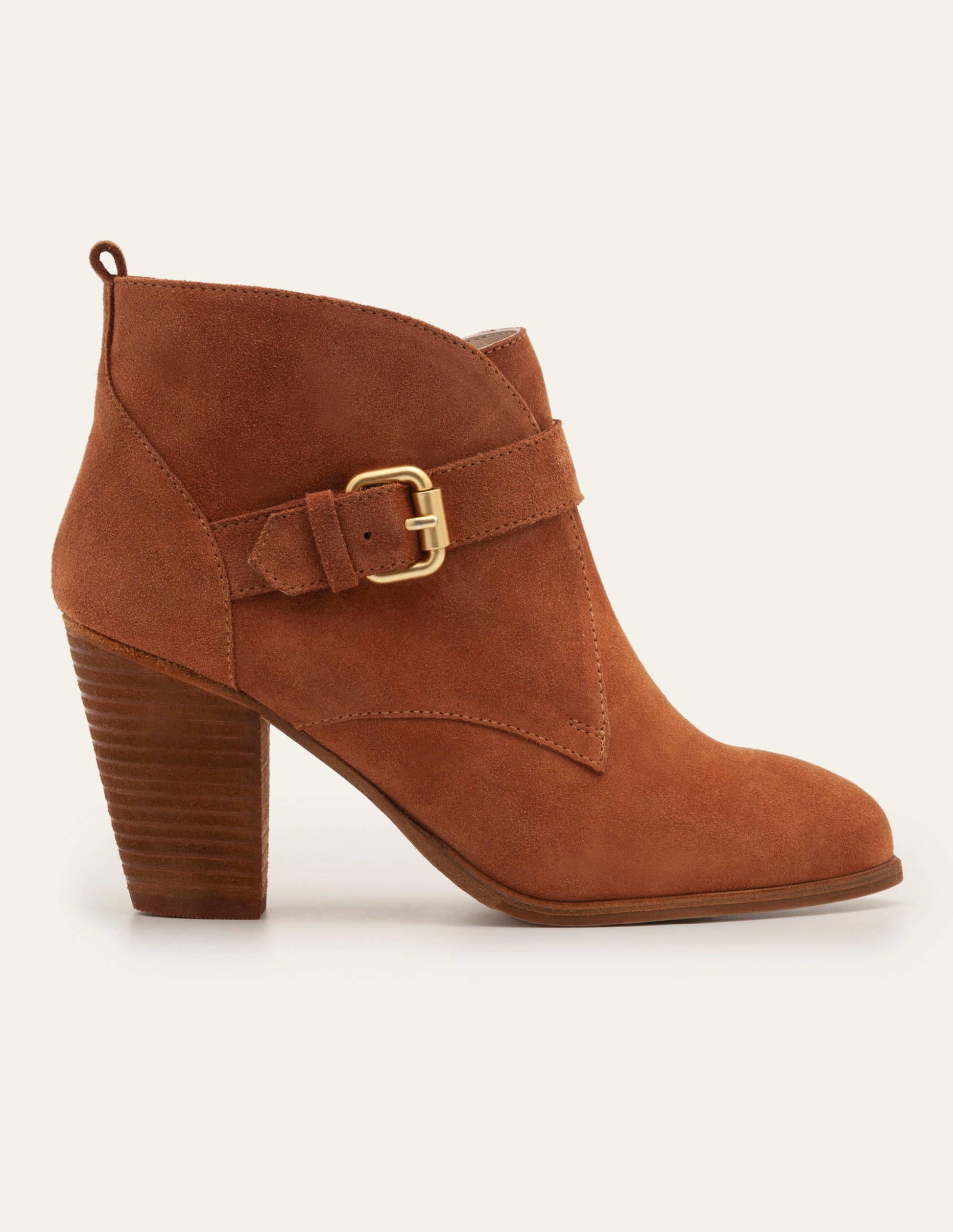 Carlisle Ankle Boots-Tan-3