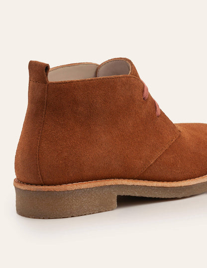 Cornwall Ankle Boots-Tan-2