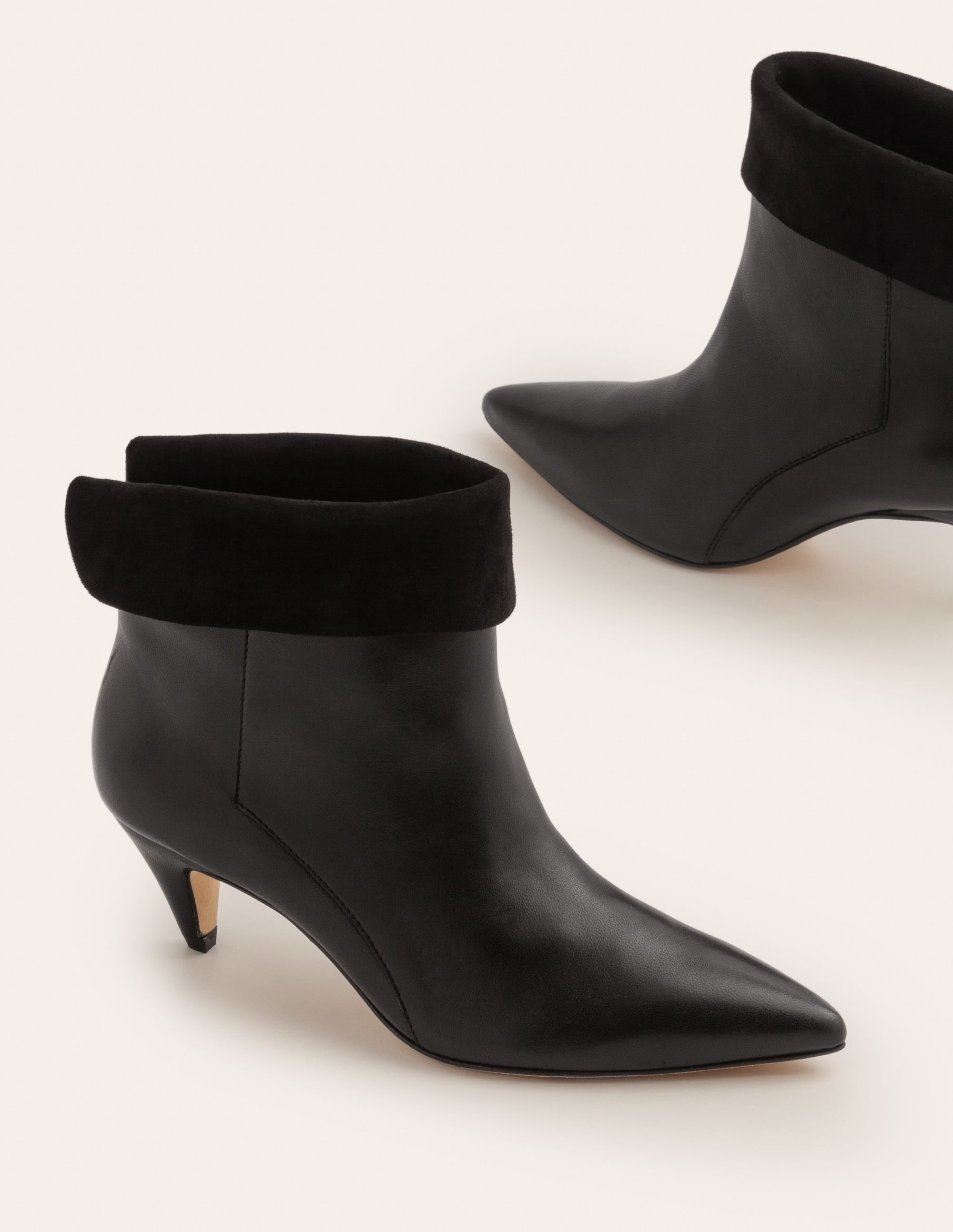 Haddington Ankle Boots-Black - Image 1