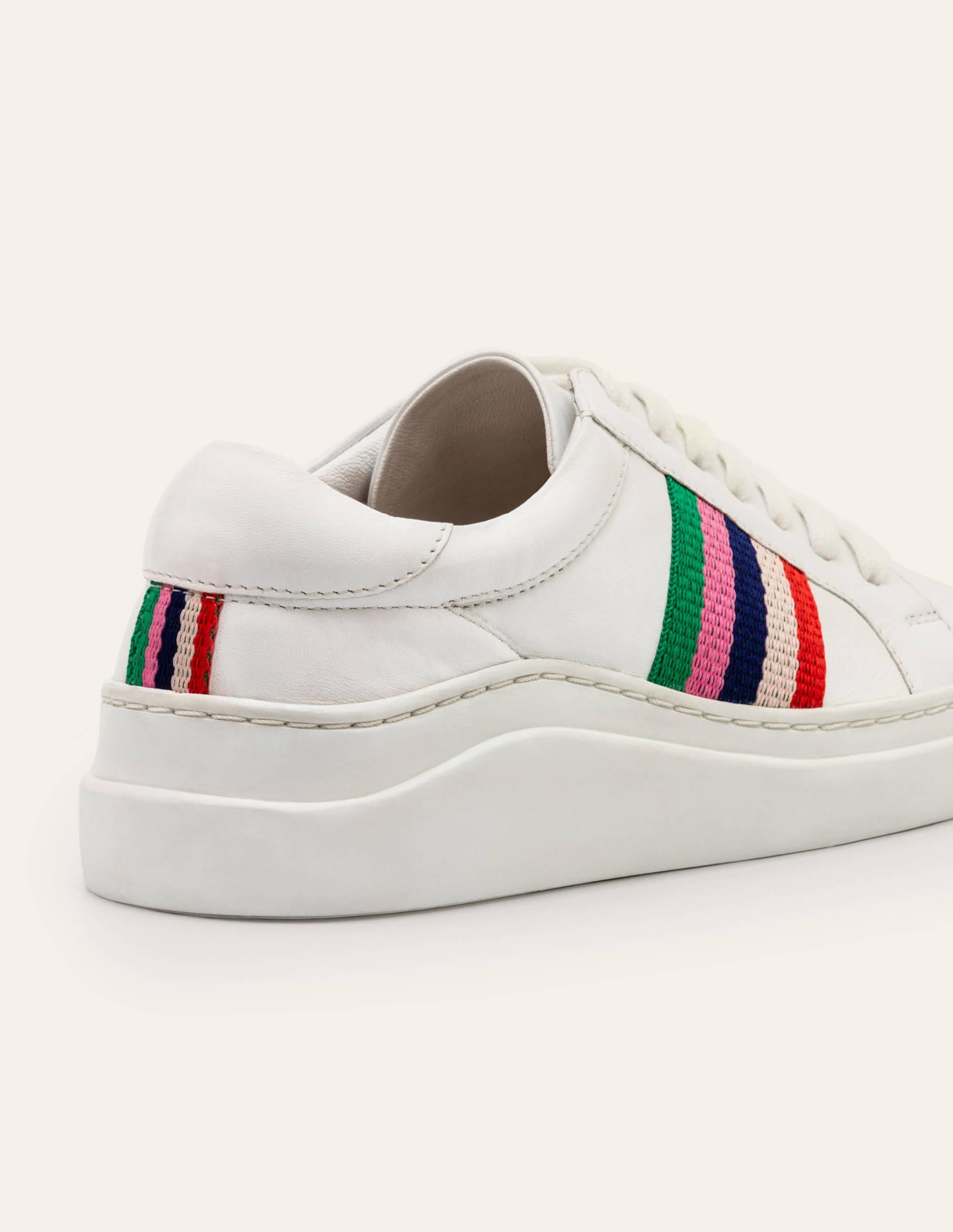 Maria Comfort Trainers-White/Multi Stripe - Image 1
