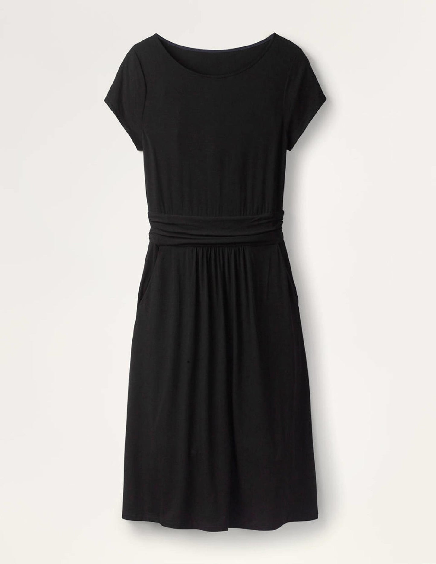 Amelie Jersey Dress-Black