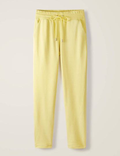 Ava Jersey Joggers-Pale Lemon-5