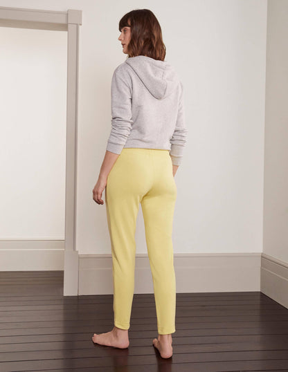 Ava Jersey Joggers-Pale Lemon-2