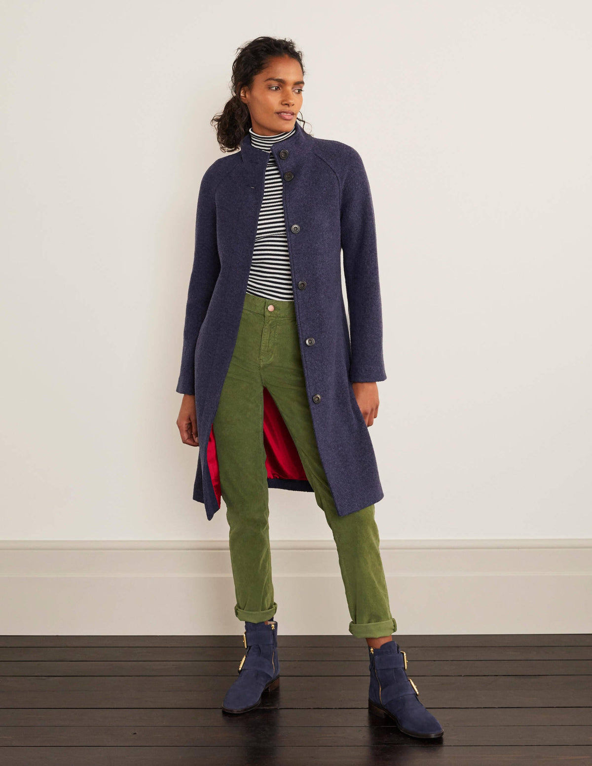 Cartwright Coat-Navy - Image 1