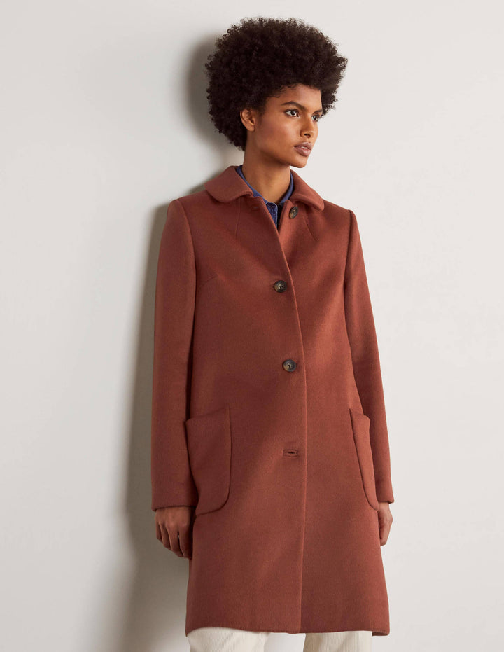 Clifford Coat-Red Oak