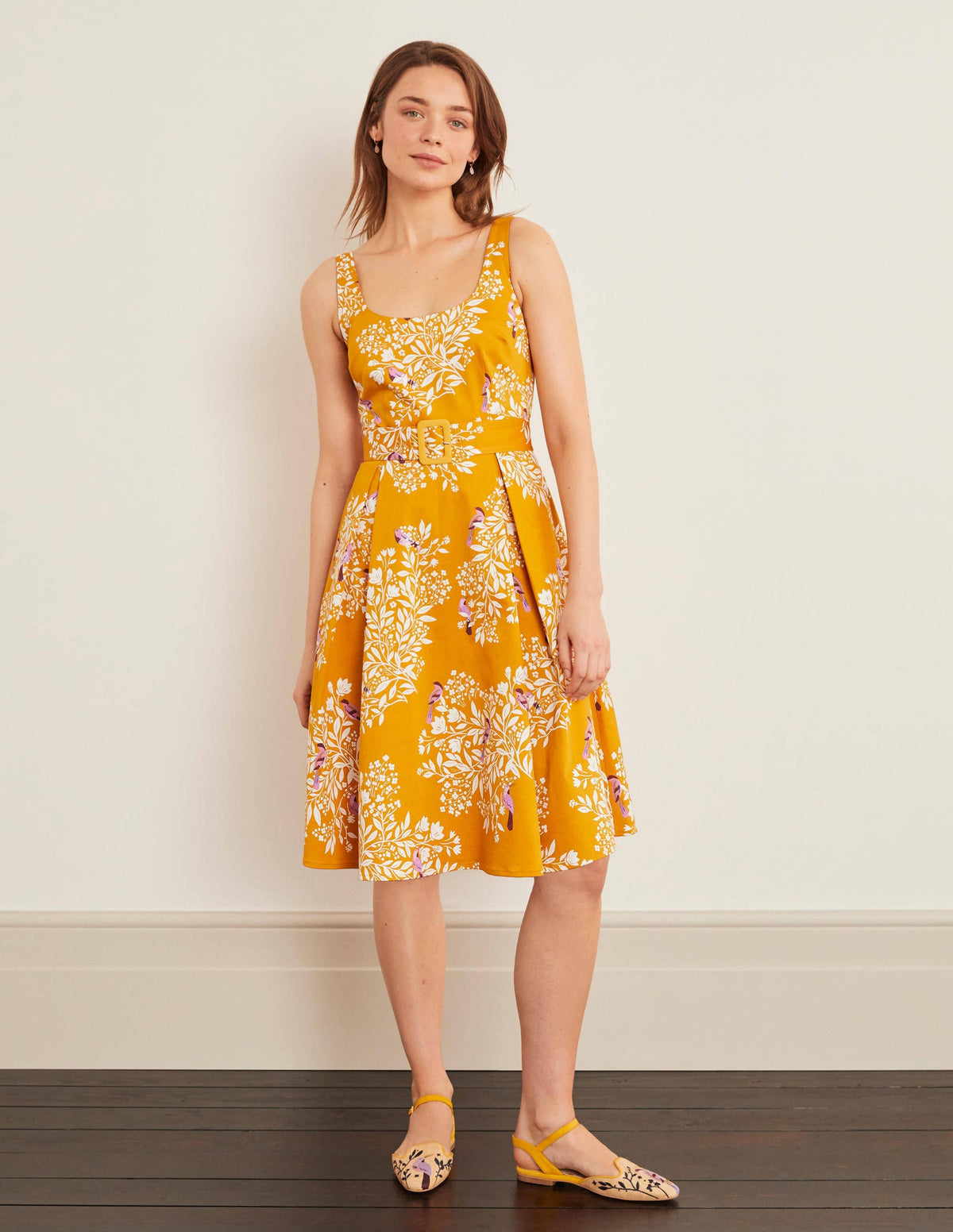 Winifred Dress-Tuscan Sun, Garden Dream - Image 2